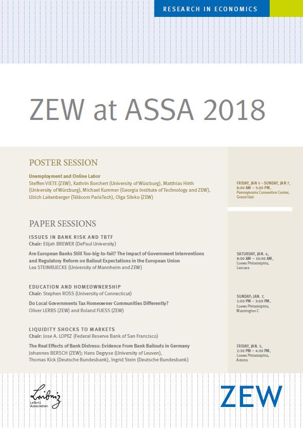 ZEW bei ASSA 2018