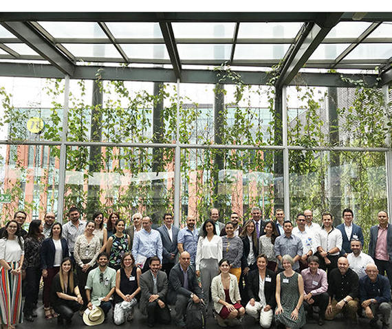 Die bw-i-Delegation knüpfte Kontakte für wirtschaftliche und wissenschaftliche Kooperationsmöglichkeiten in Kolumbien.