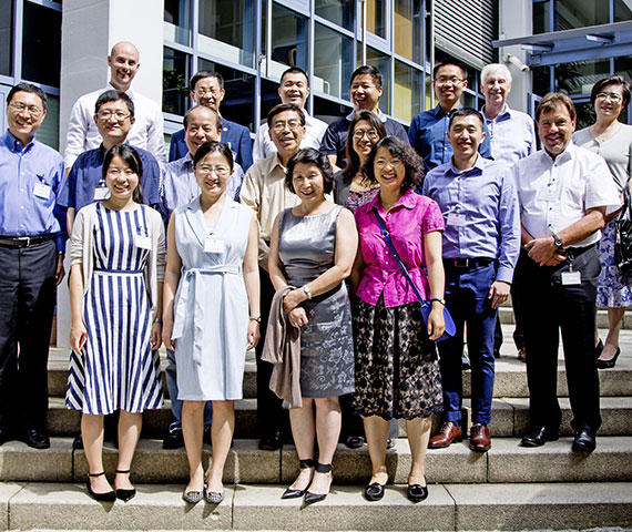 Die Teilnehmerinnen und Teilnehmer der vierten ICCS-Jahrestagung