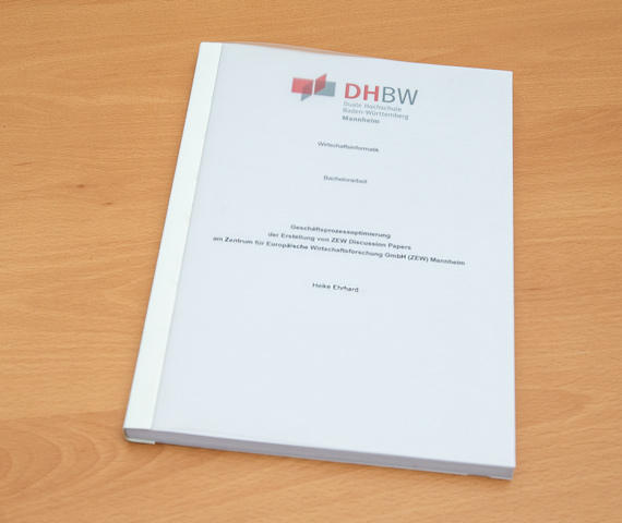 Praxisnahe Ausbildung im Forschungsinstitut: Bachelorarbeit zur Geschäftsprozessoptimierung