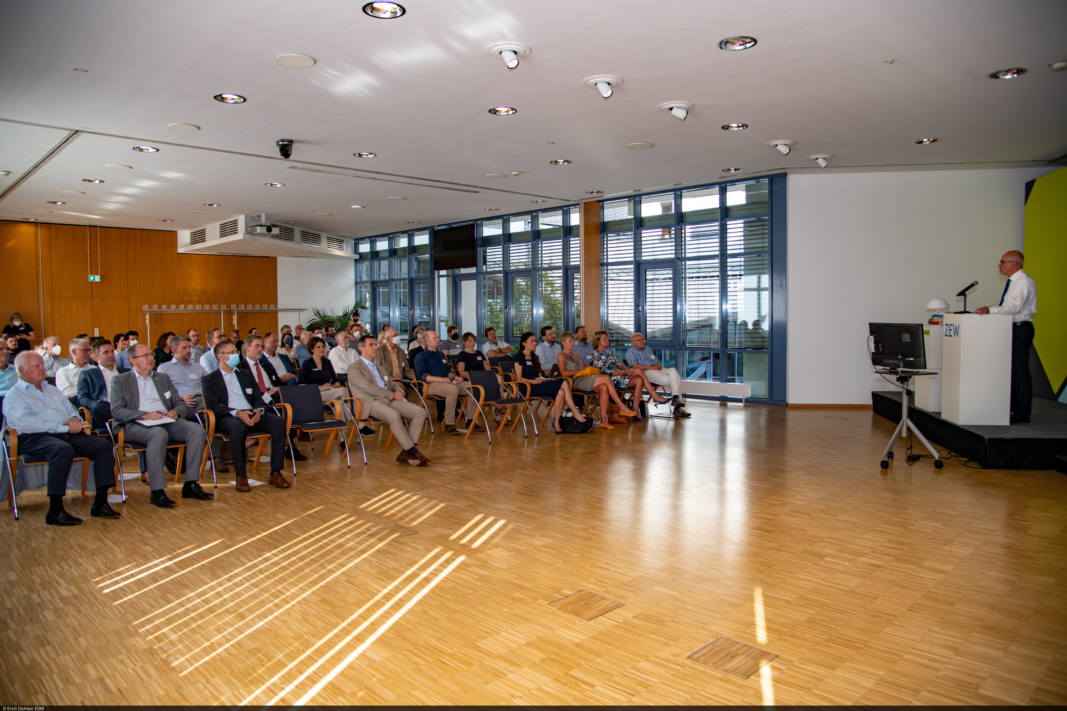 A view at the audience