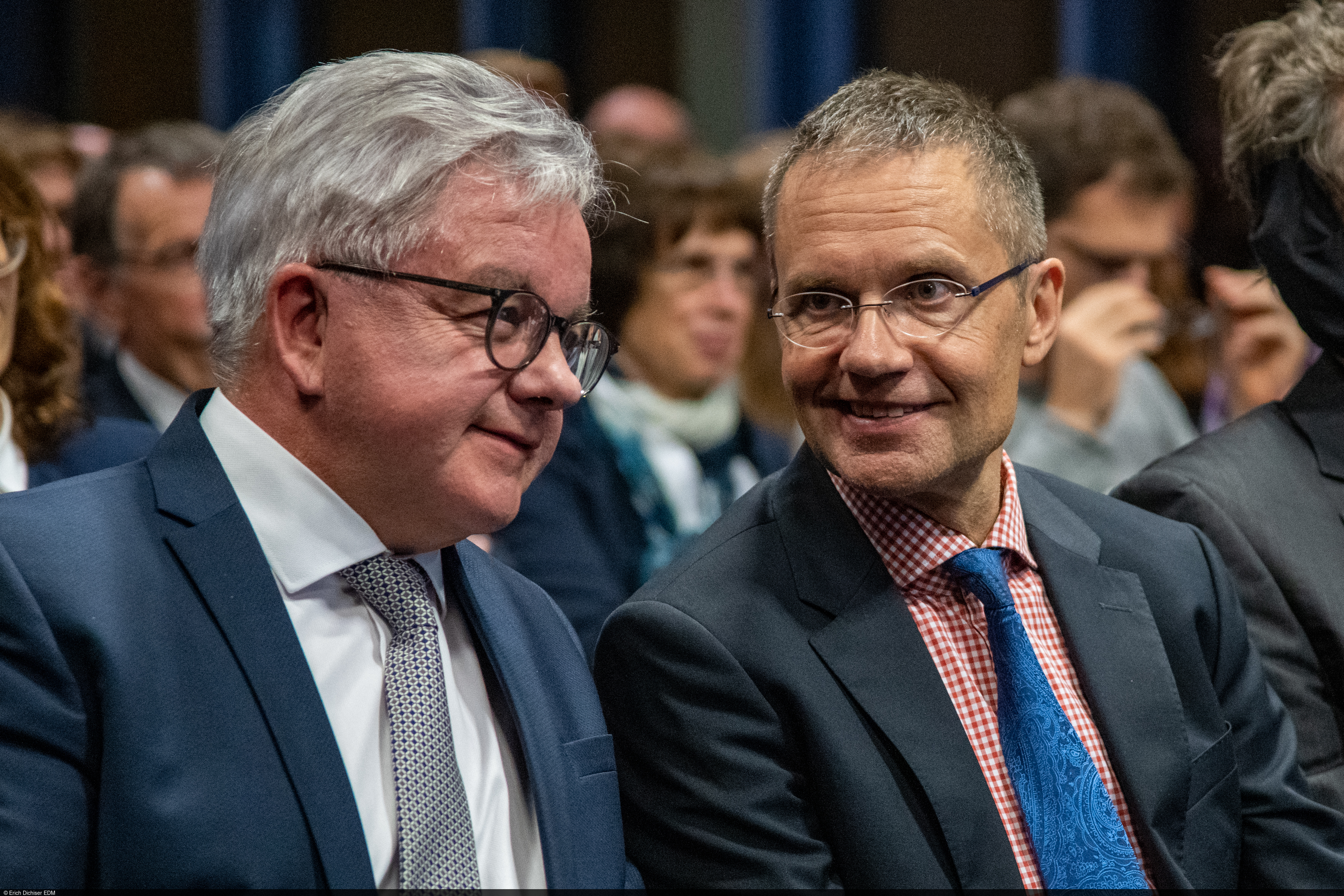 In der Podiumsdiskussion am ZEW wird eine politische Neuausrichtung der EU diskutiert.