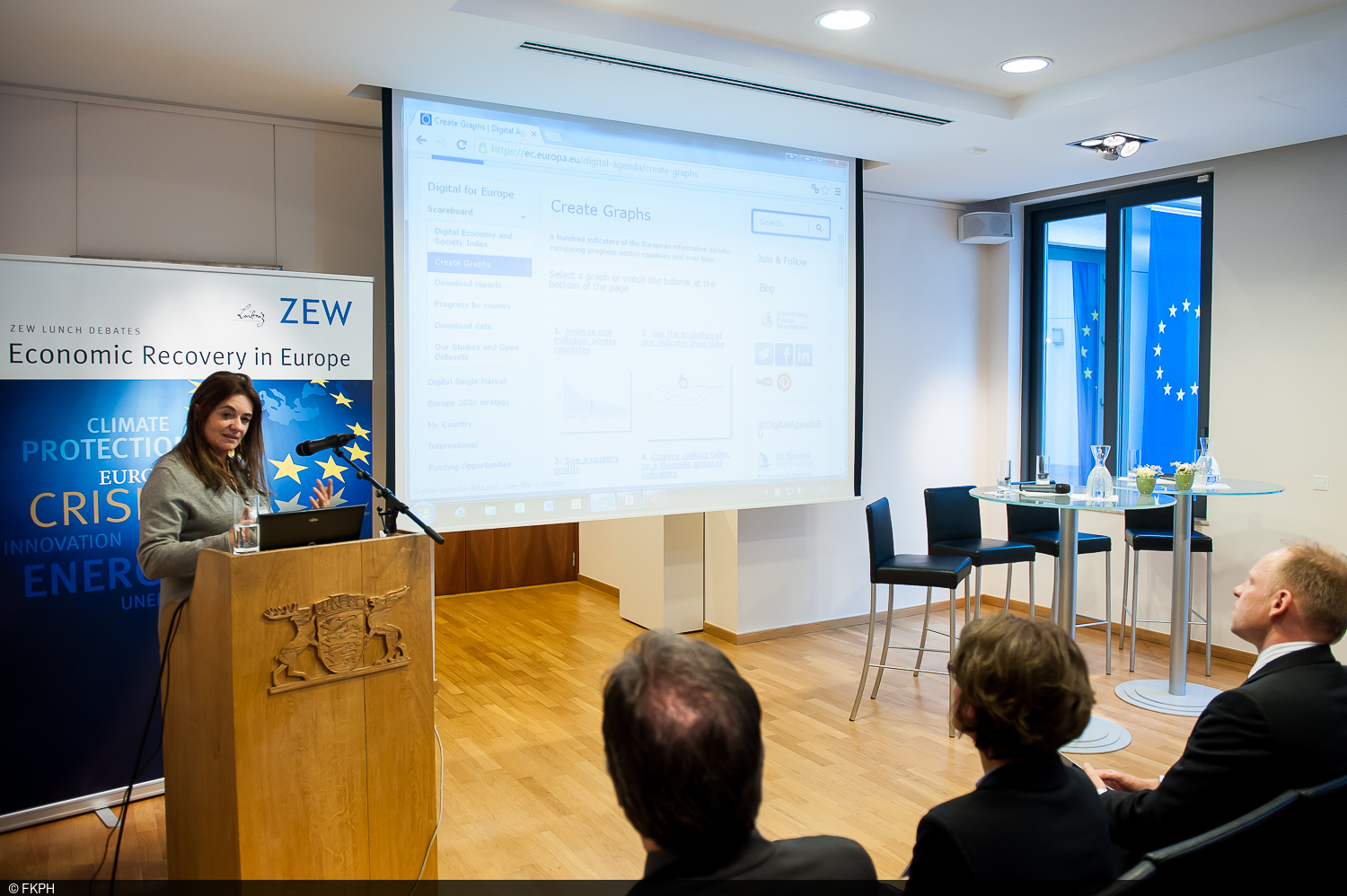 Die ZEW Lunch Debate in Brüssel drehte sich um Digitalisierung und die Digitale Agenda für Europa 