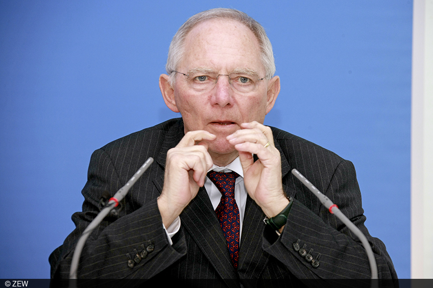 Dr. Wolfgang Schäuble sprach am ZEW über die EU