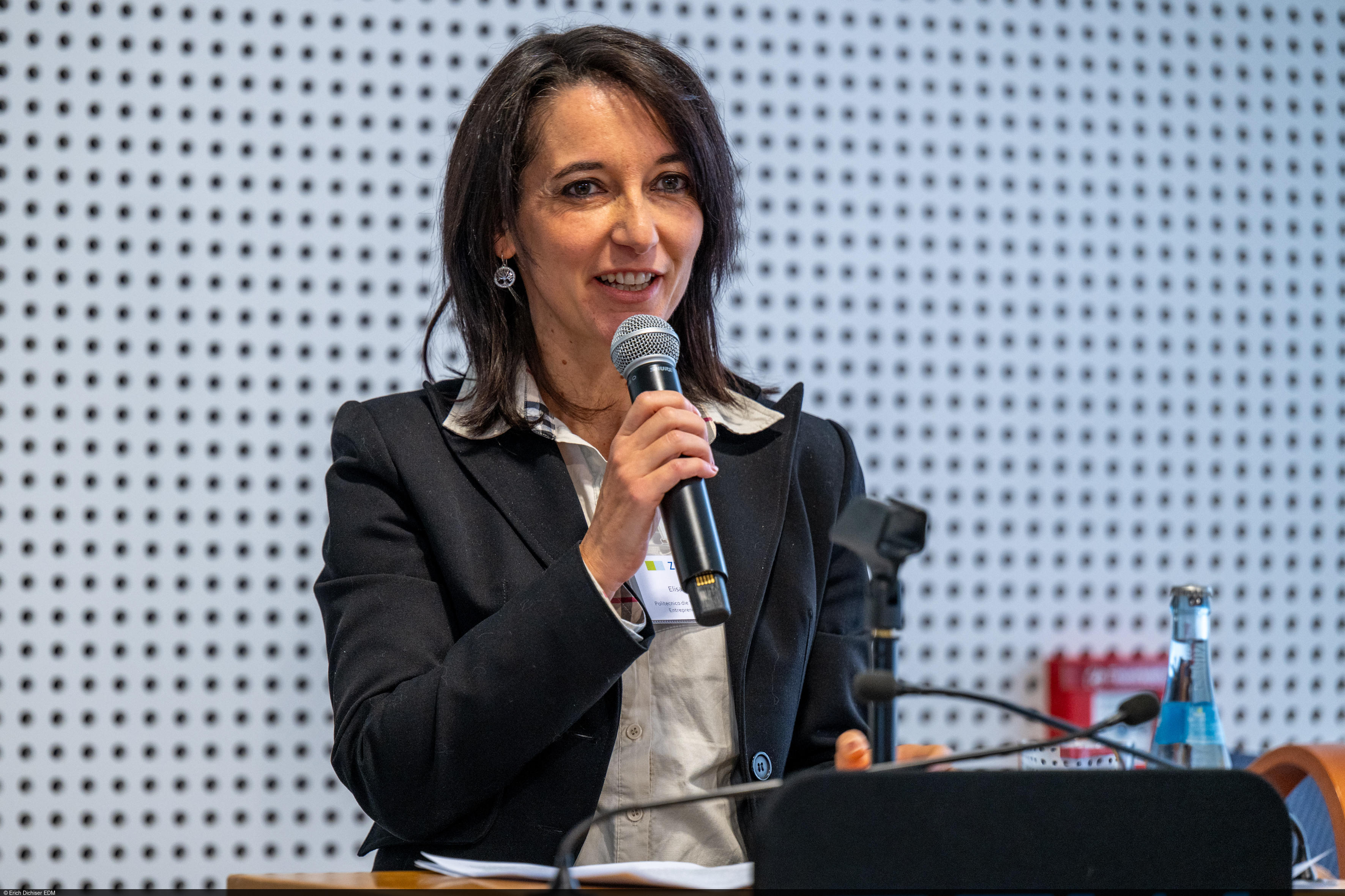 Elisa Ughetto von der Politecnico di Turino während ihrer Keynote