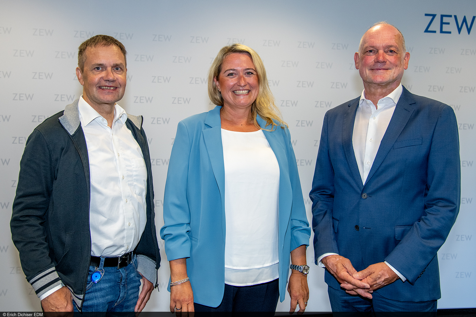 Photo of Thomas Kohl, Claudia von Schuttenbach and Hans Reiter (from left to right)