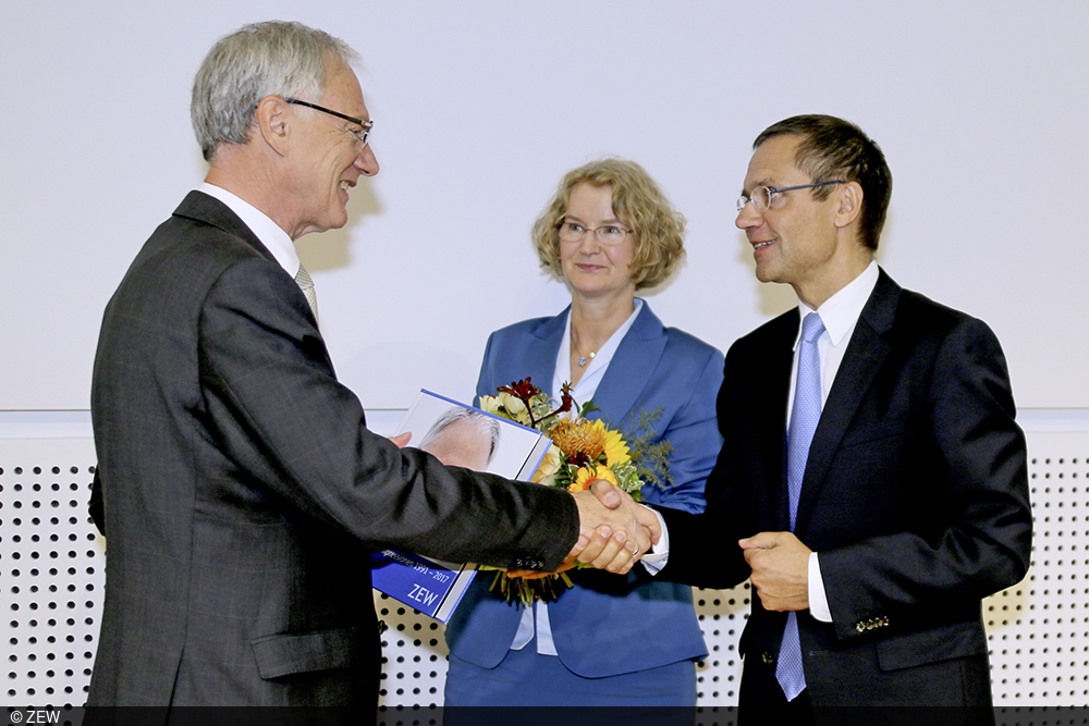 Director of Business Administration of ZEW and the former chairman of the sponsors' association 