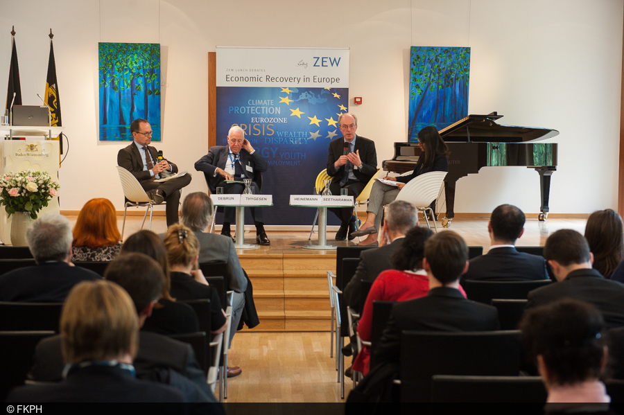 At the ZEW Lunch Debate in Brussels, the panelists evaluated the European Fiscal Board