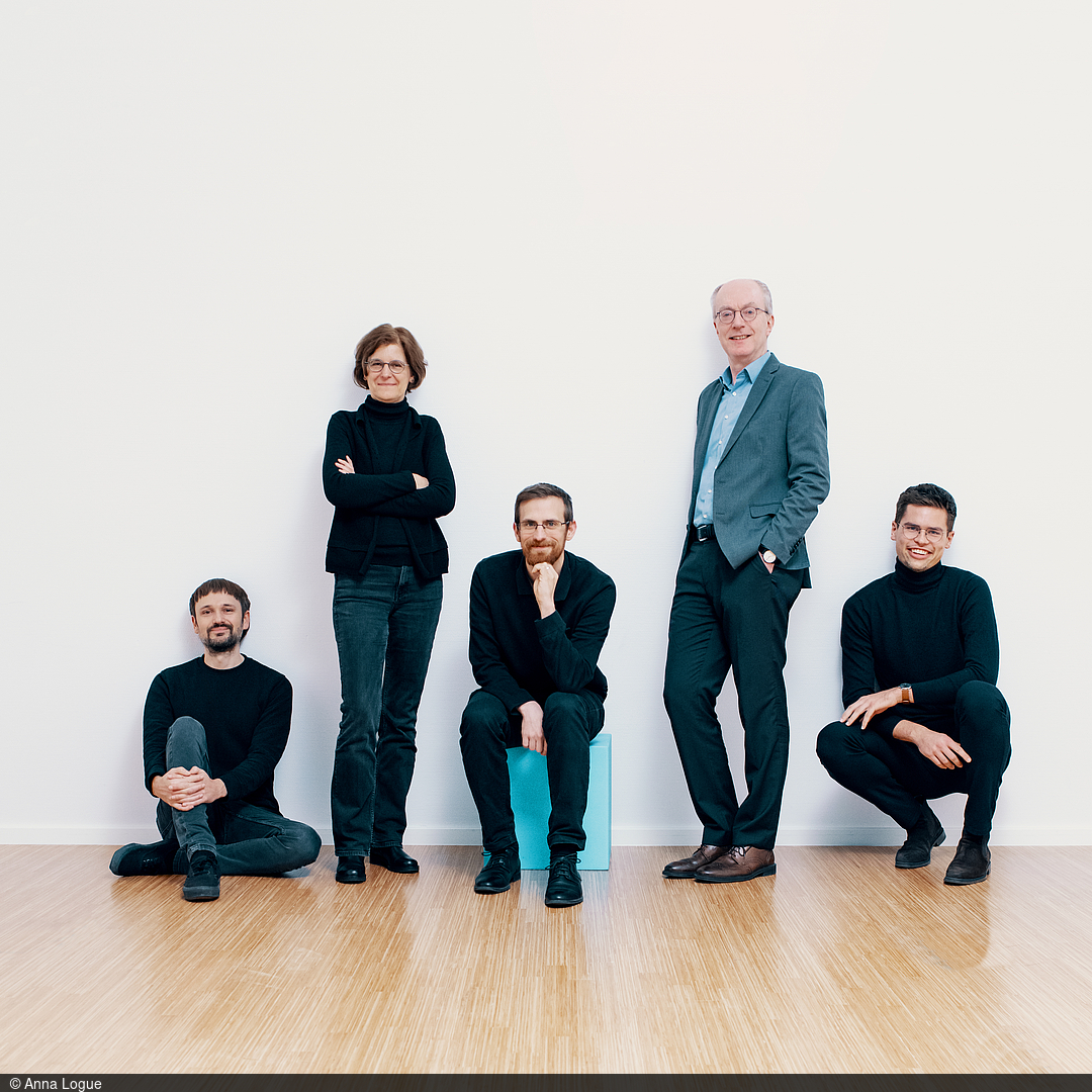Thomas Niebel, Irene Bertschek, Patrick Breithaupt, Friedrich Heinemann and Jacob Schildknecht (from left to right)