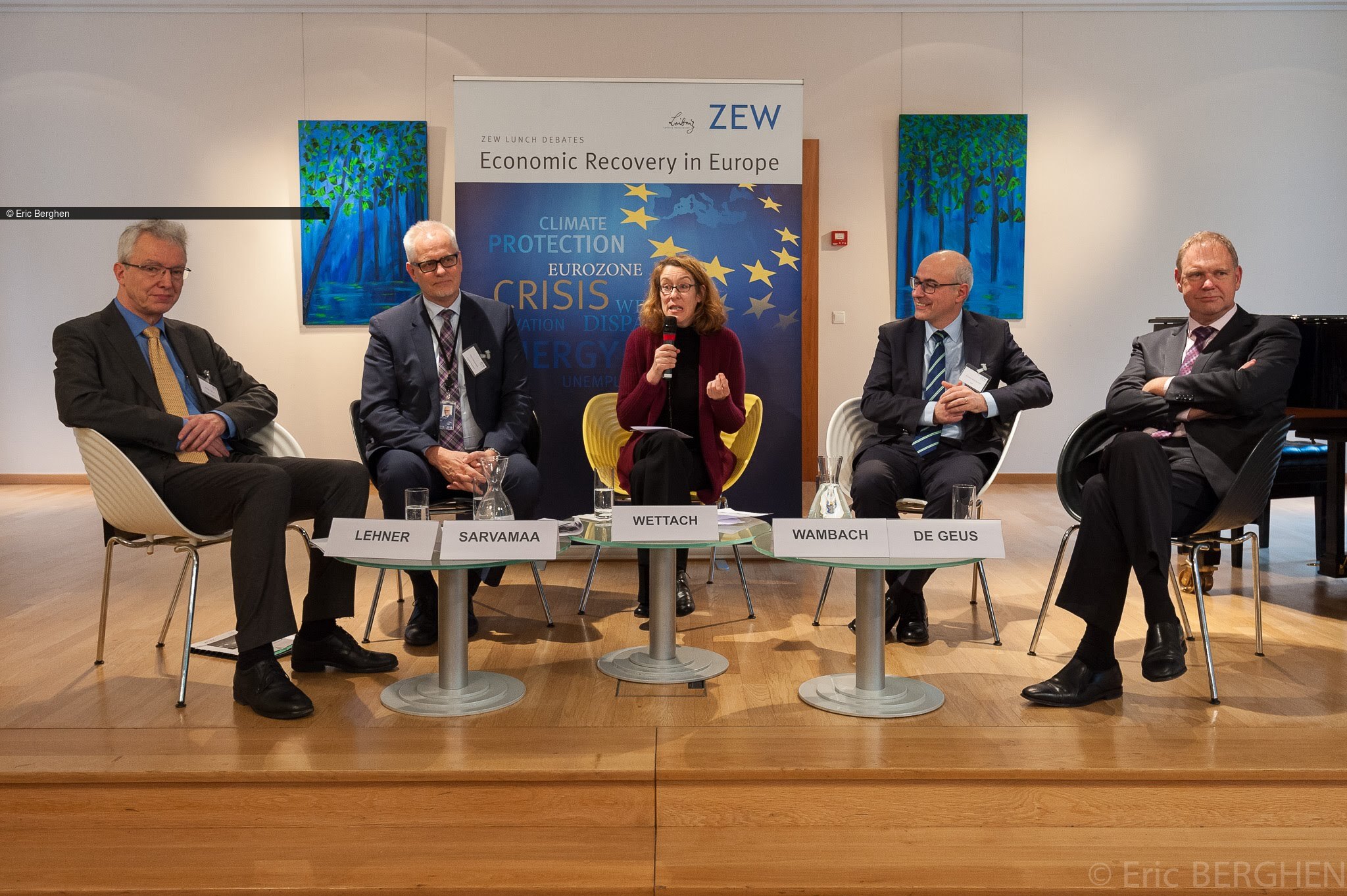 Subject of the ZEW Lunch Debate in Brussels was the new EU financial framework and the EU budget