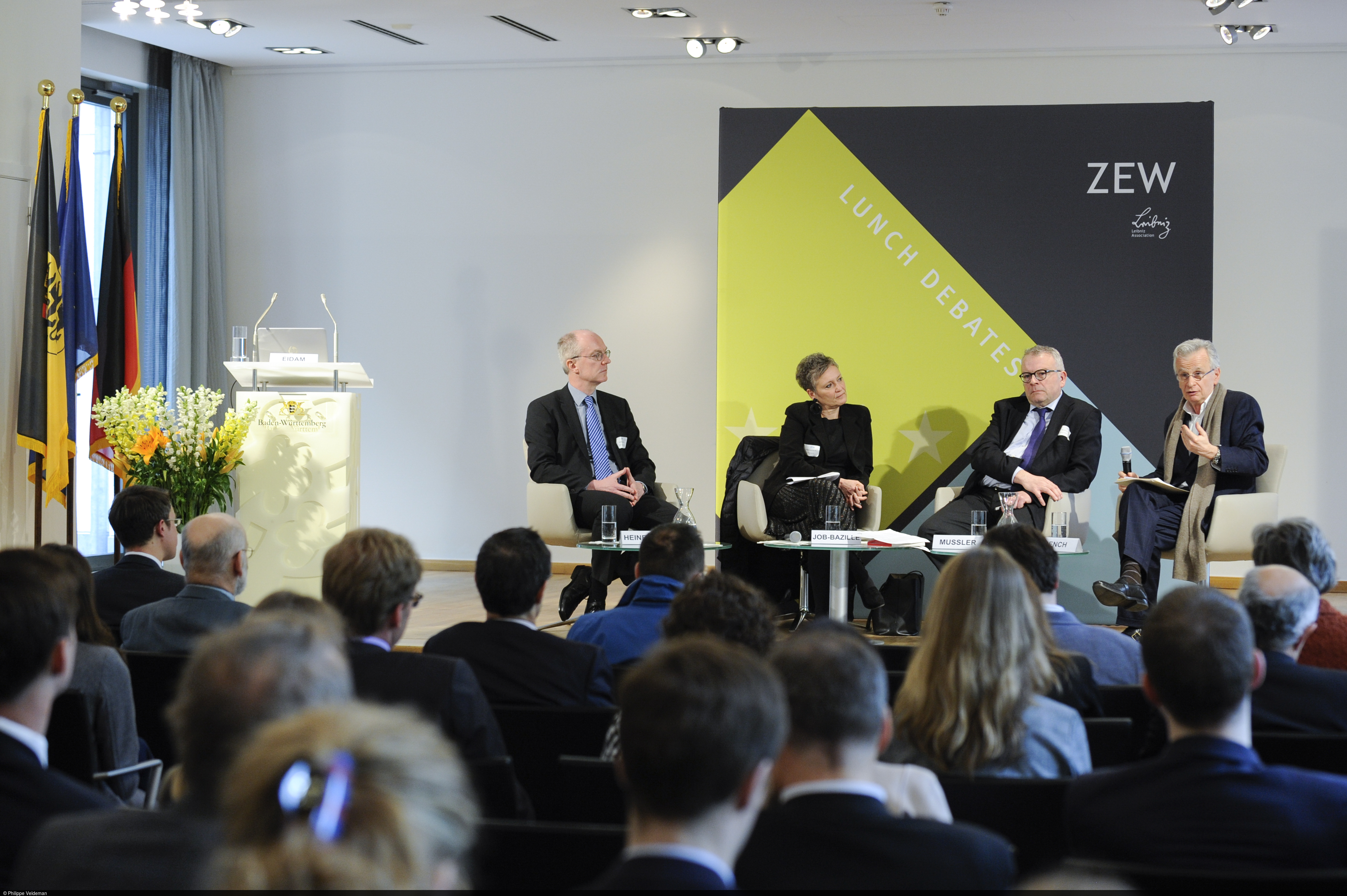 The ZEW Lunch Debate focused on sovereign over-indebtedness and courses of action for the EU