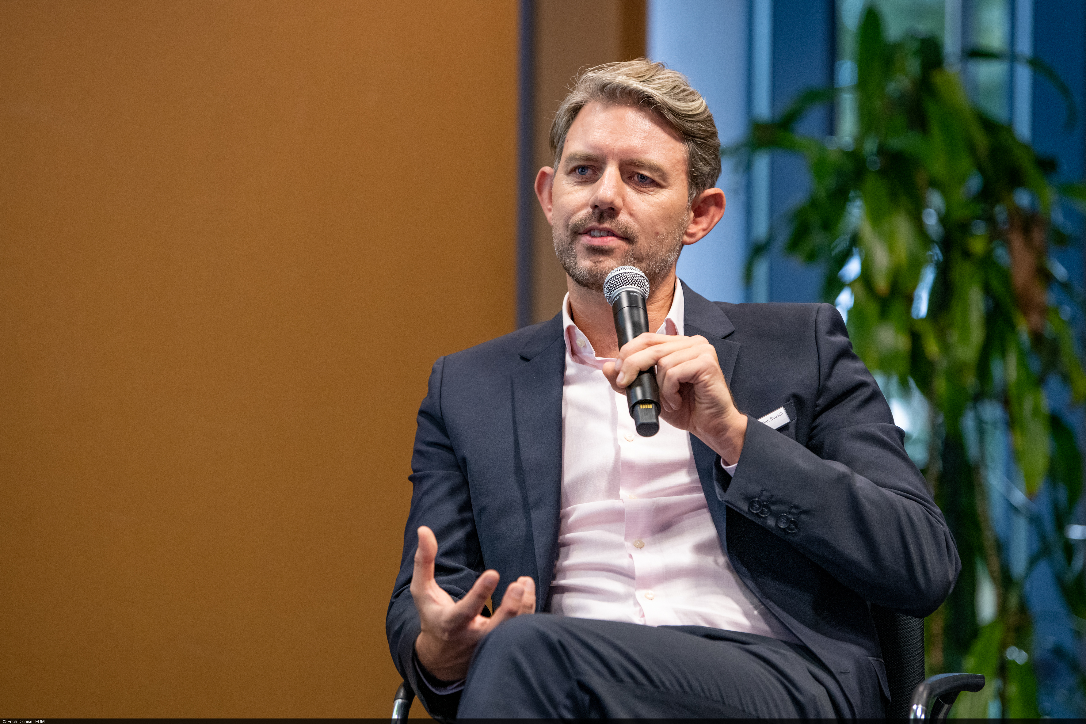 Sebastian Rausch beim Alumni-Tag am ZEW