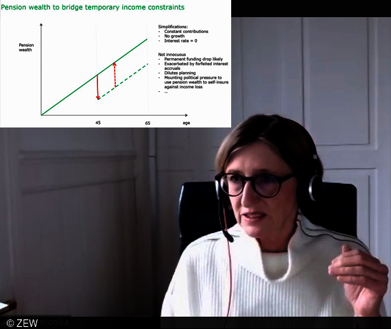 Professor Monika Bütler from the University of St. Galen about Retirement systems and her current activities.