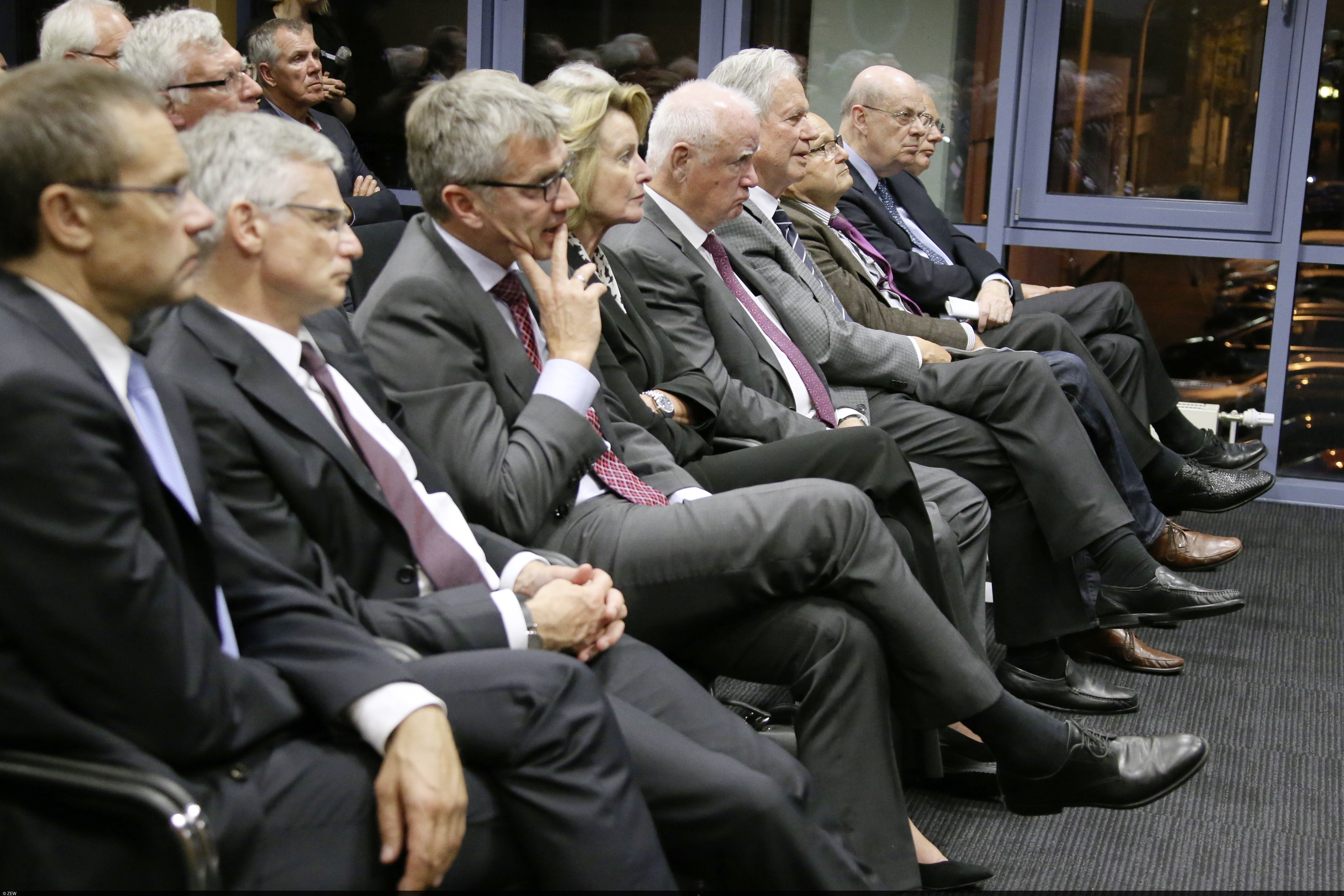 Die Zuhörer des Vortrags im Rahmen der ZEW-Veranstaltungsreihe Wirtschaftspolitik aus erster Hand
