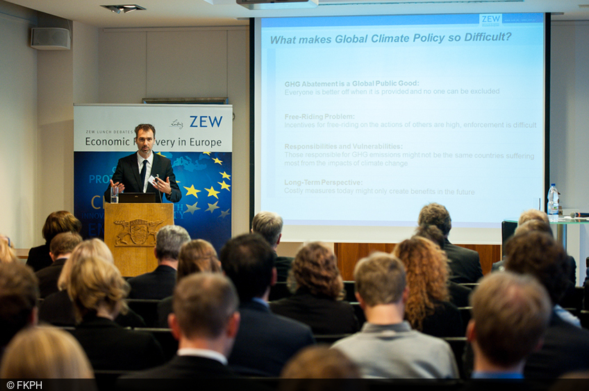 Die Weltklimakonferenz in Paris stand bei der ZEW Lunch Debate zur Diskussion.