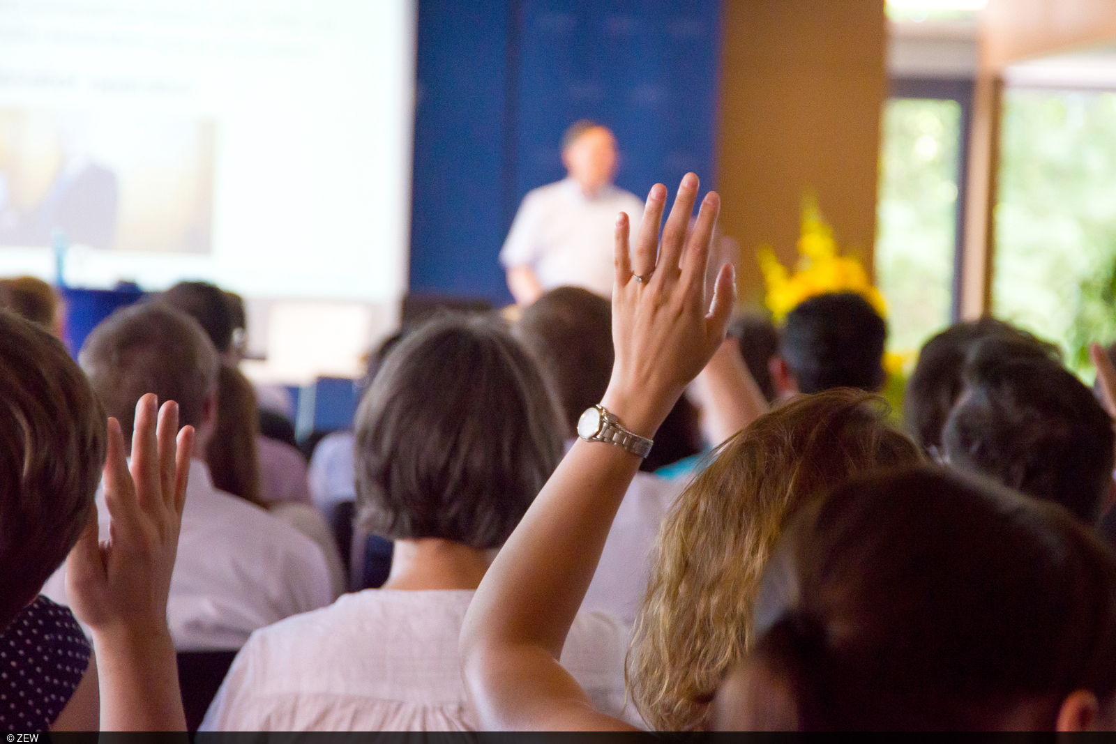 Am ZEW wurde über die wirtschaftliche Rolle von Daten in der Zukunft referiert und diskutiert