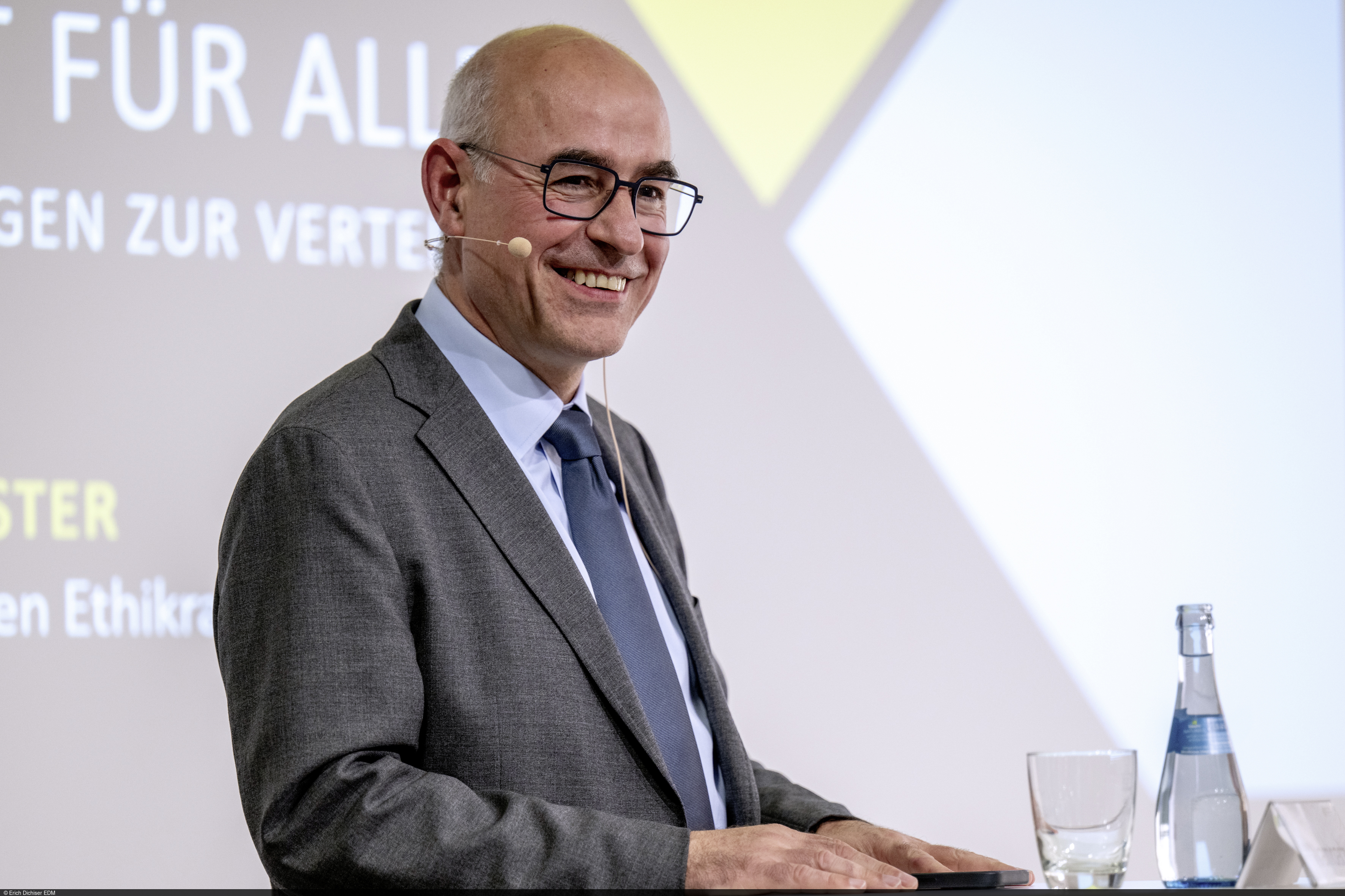 ZEW-Präsident Achim Wambach beim Grußwort