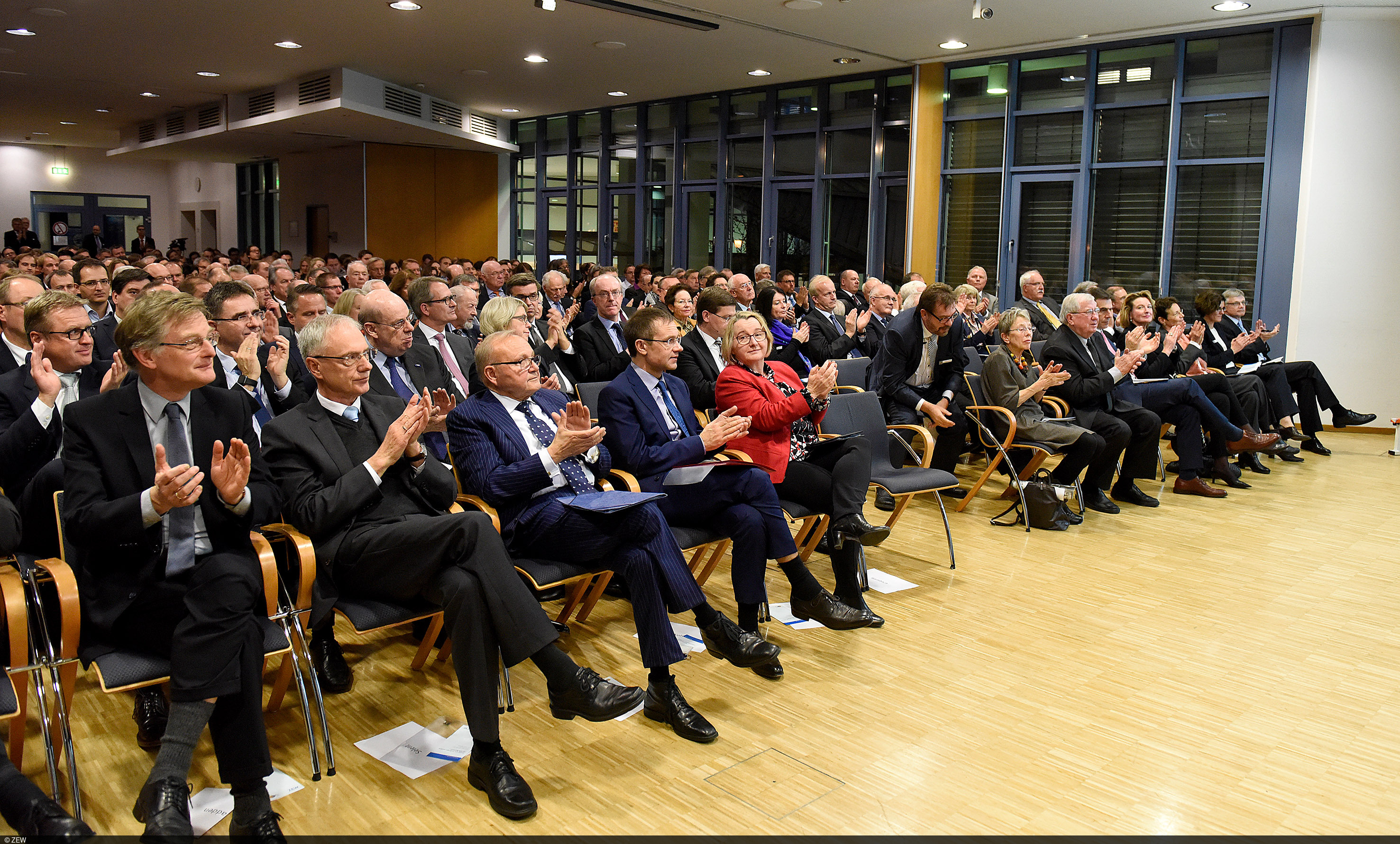 Die Gäste der Festveranstaltung zum 25-jährigen Jubiläum des ZEW