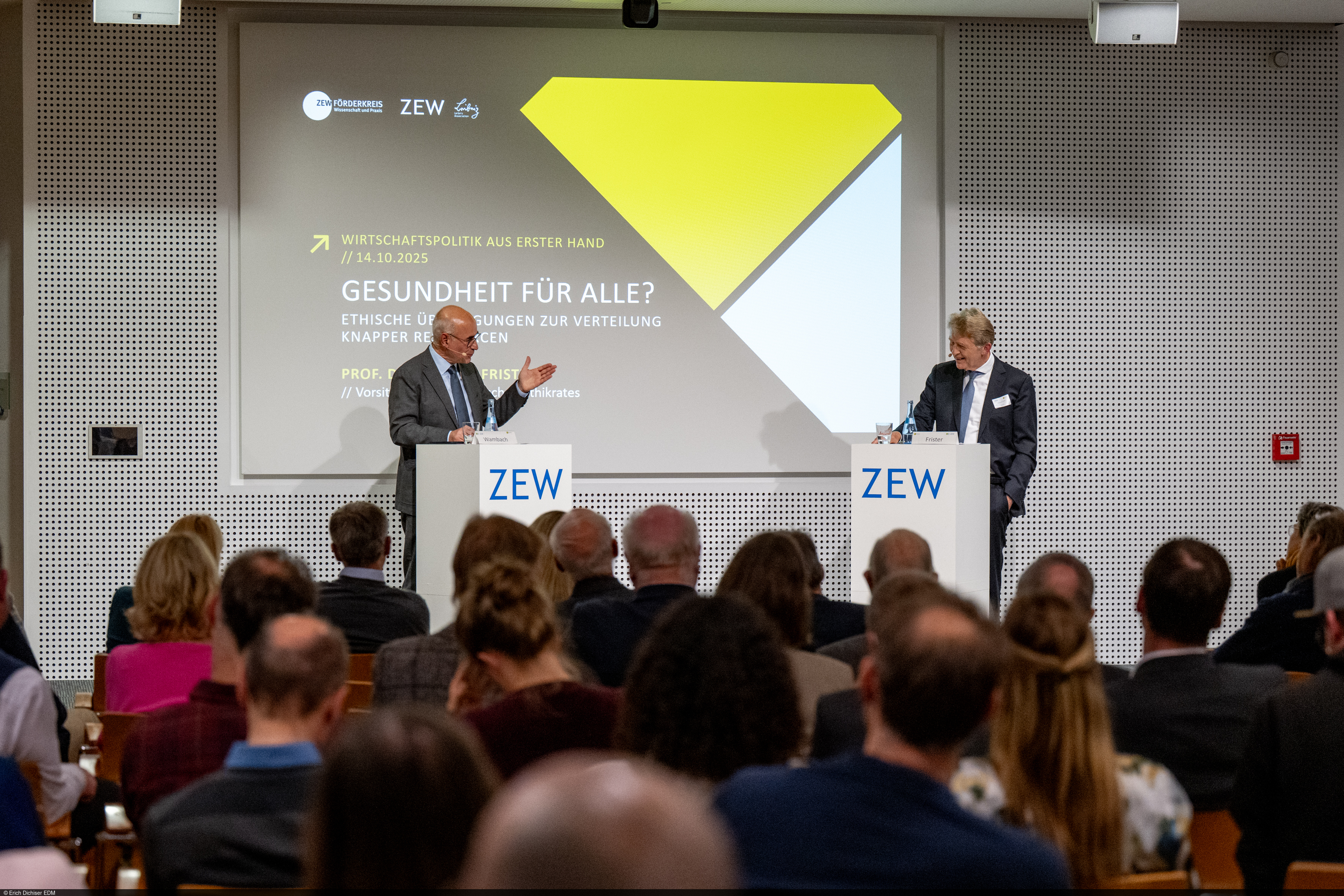 Wirtschaftspolitik aus erster Hand mit Prof. Dr. Helmut Frister