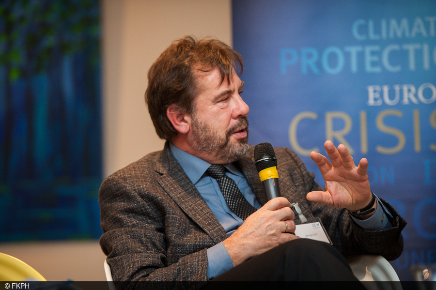 Georg Licht vertritt seinen Standpunkt zu Business Angels bei der ZEW Lunch Debate in Brüssel