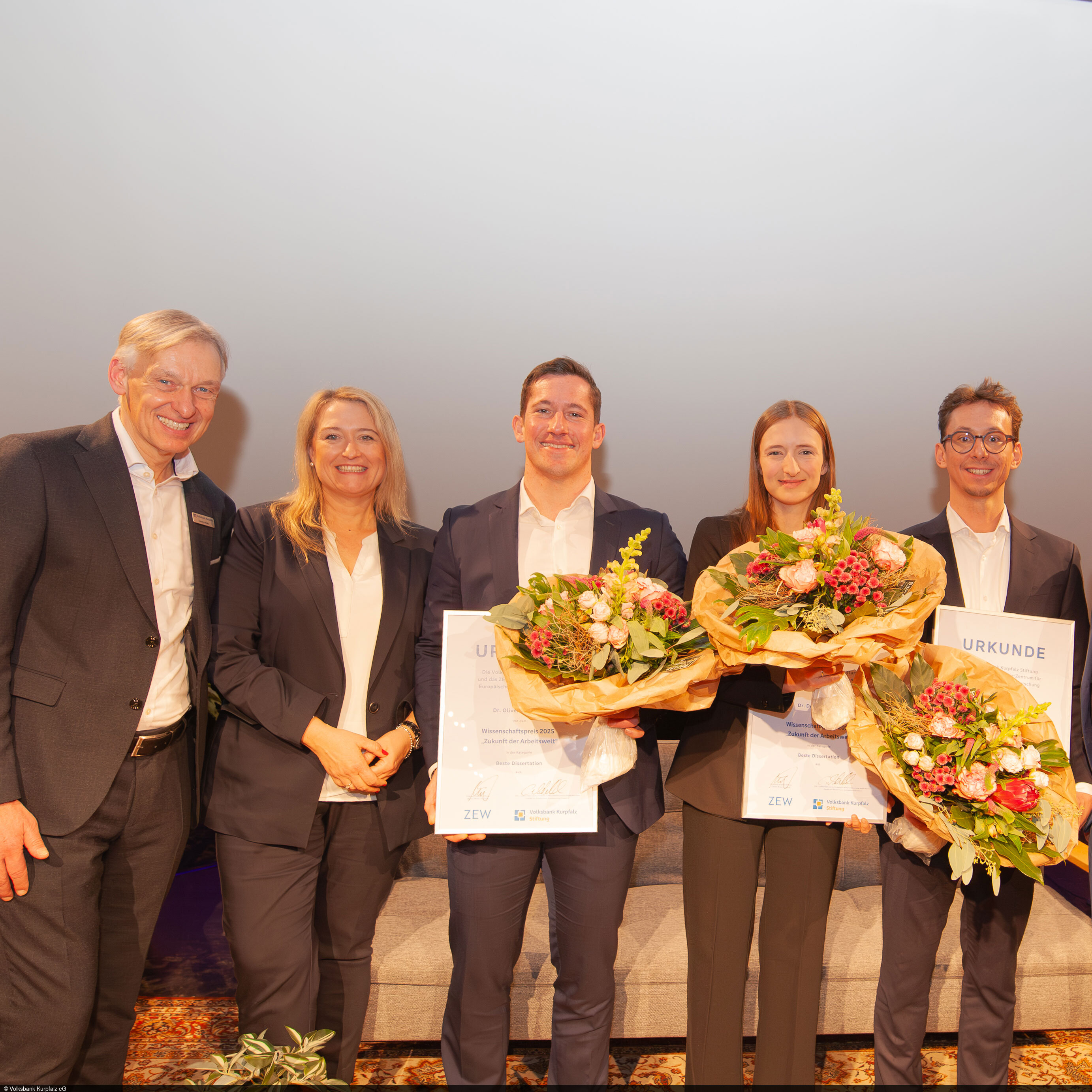 Gruppenbild der Preistragenden