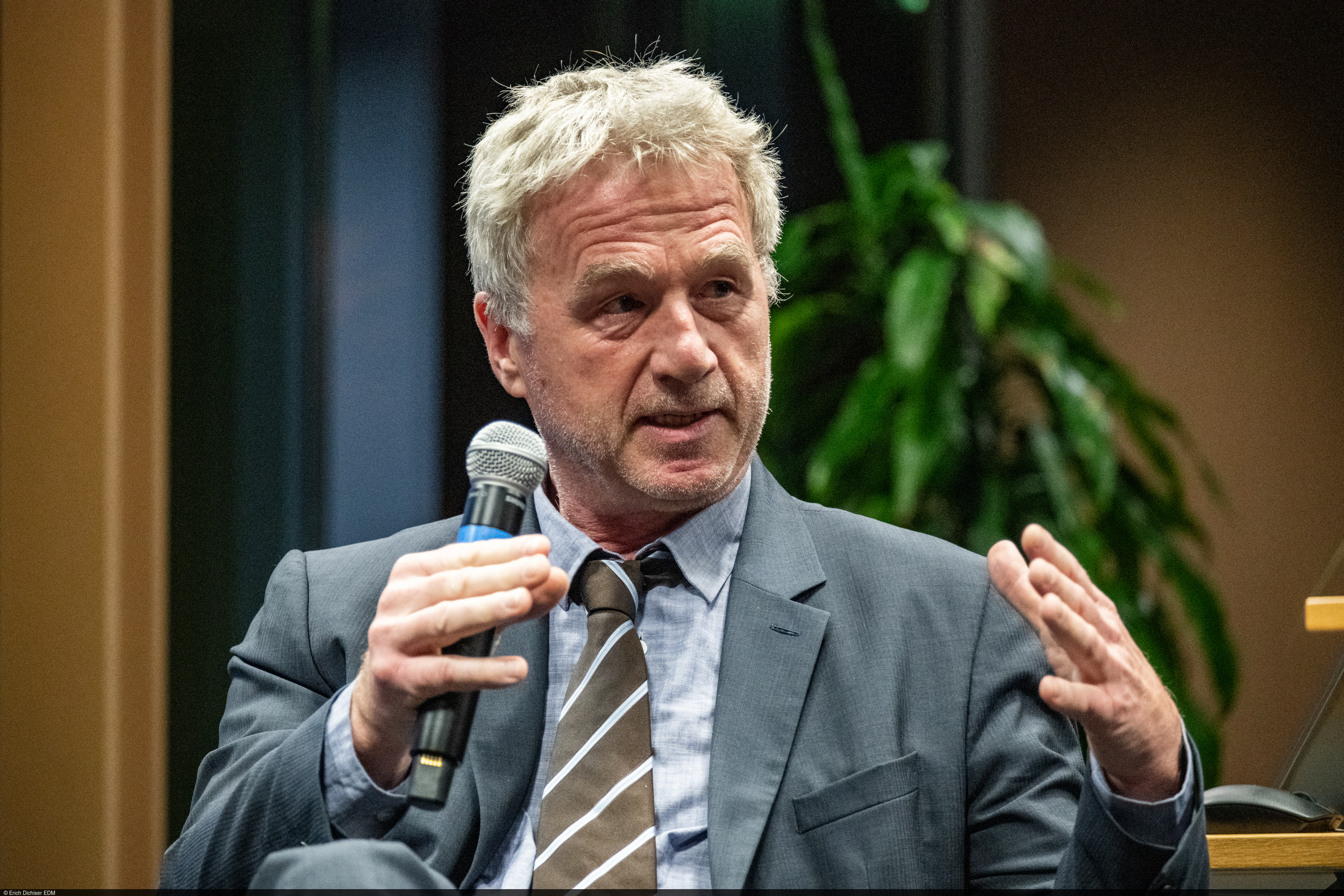 In der Podiumsdiskussion am ZEW wird eine politische Neuausrichtung der EU diskutiert.