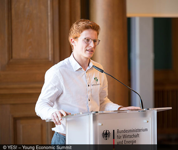 Vorstellung des vom ZEW betreuten Schülerprojektes „Greenpay“ des Gymnasiums Weinheim