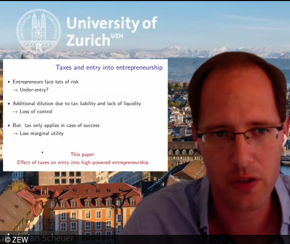 Professor Florian Scheuer über Unternehmerschaft