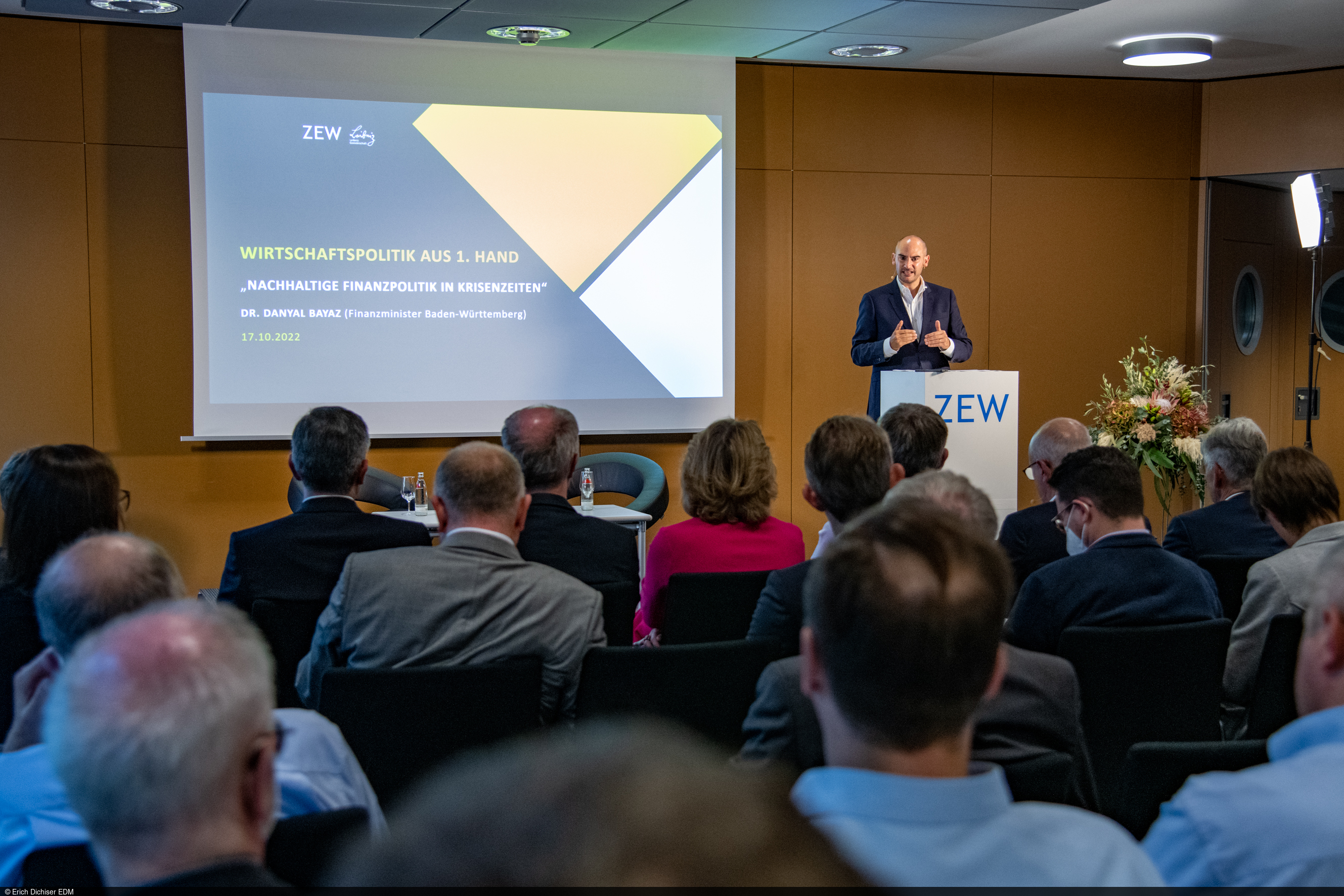 Discussion about sustainable fiscal policy at the ZEW