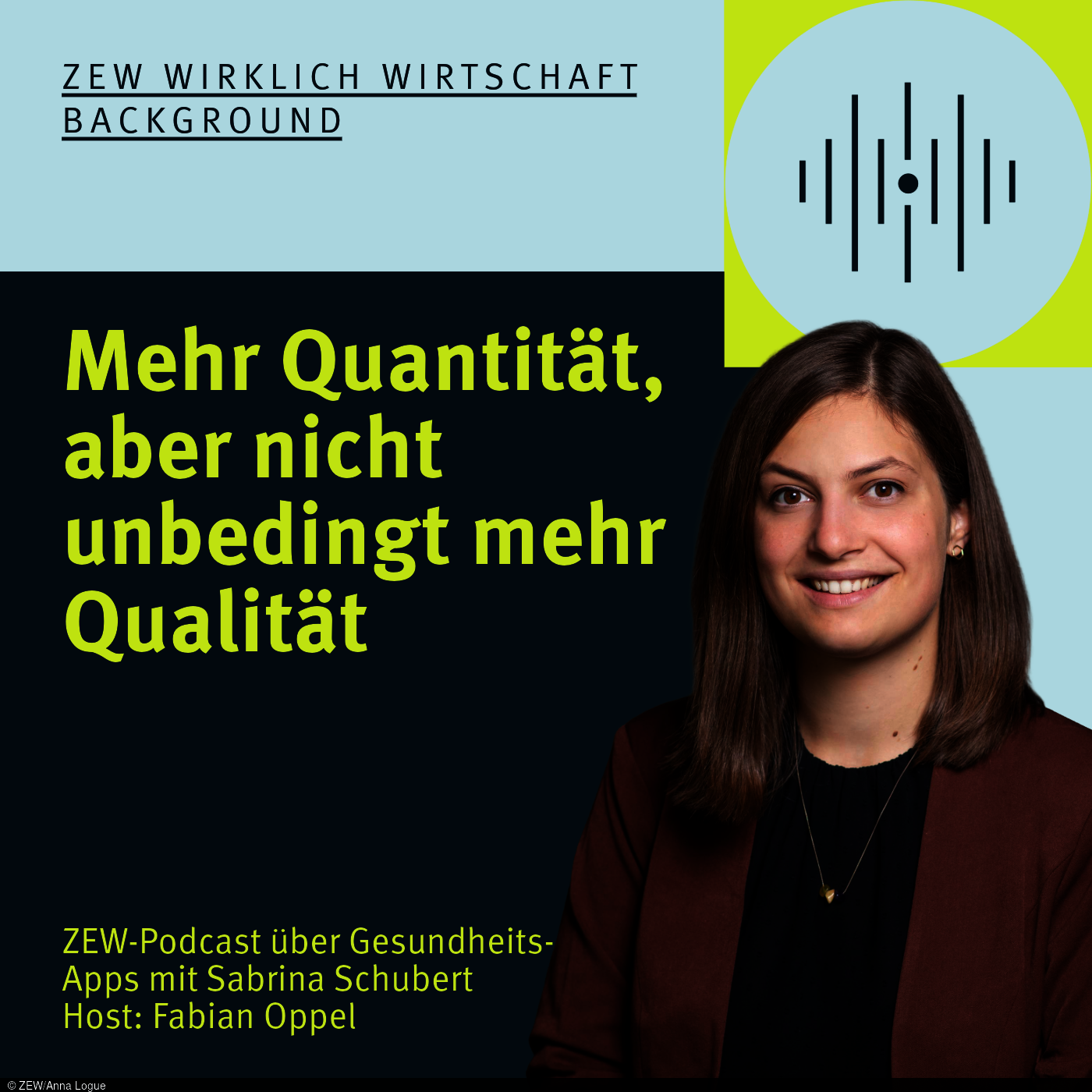 Thumbnail des ZEW-Podcasts zu Gesundheitsapps