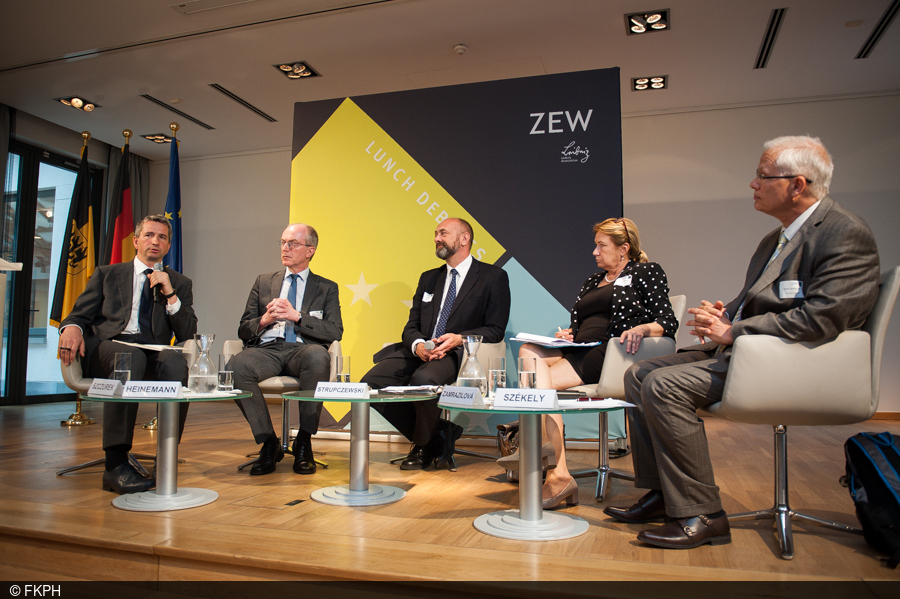 Die Sicht Zentral- und Osteuropas auf die EU-Reformen war Thema der ZEW Lunch Debate in Brüssel 