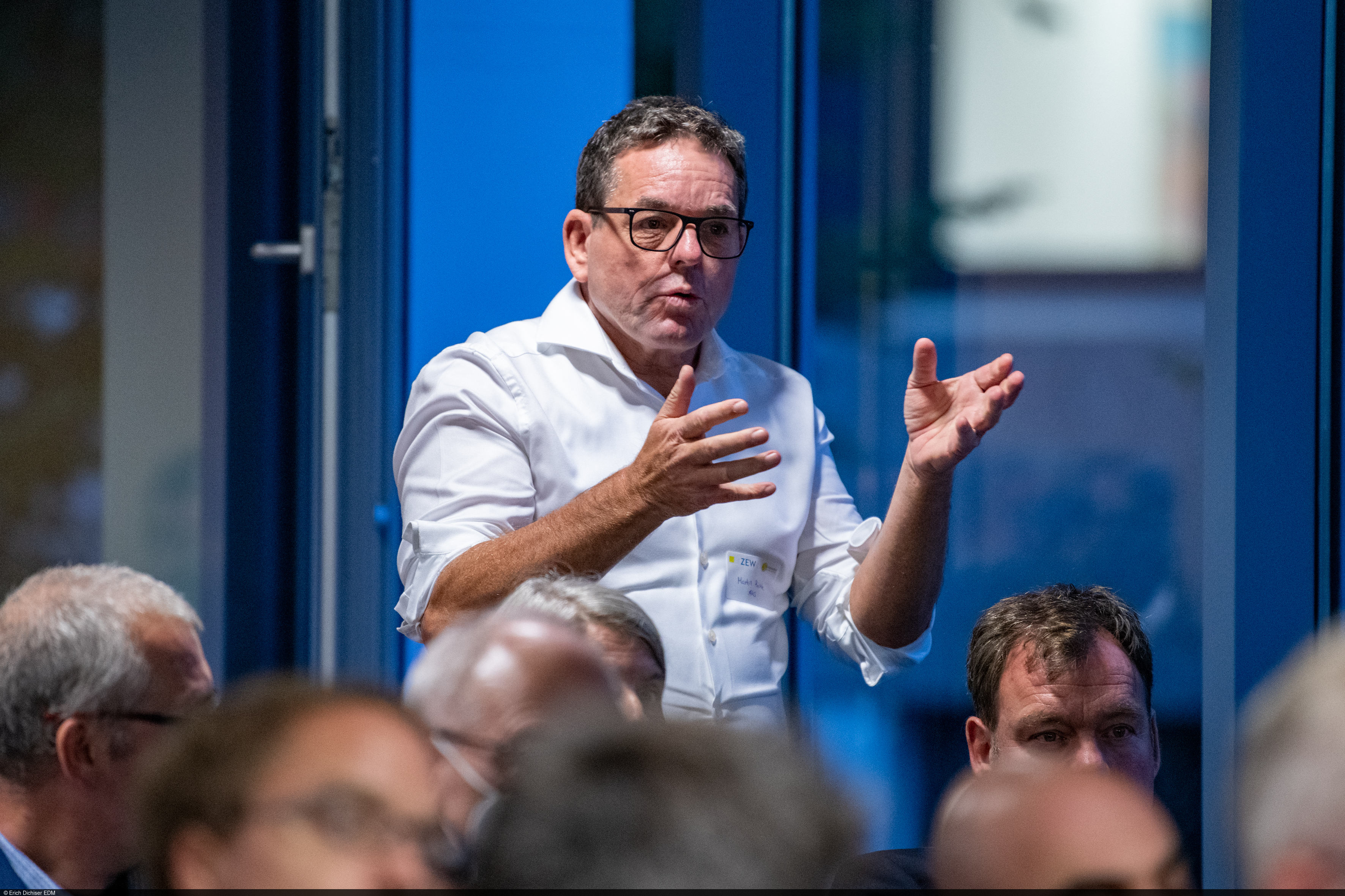 Diskussion während des Alumni-Tags am ZEW