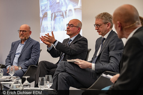 „Mobilität der Zukunft“ war Thema der von ZEW und Verkehrsministerium organisierten Debatte