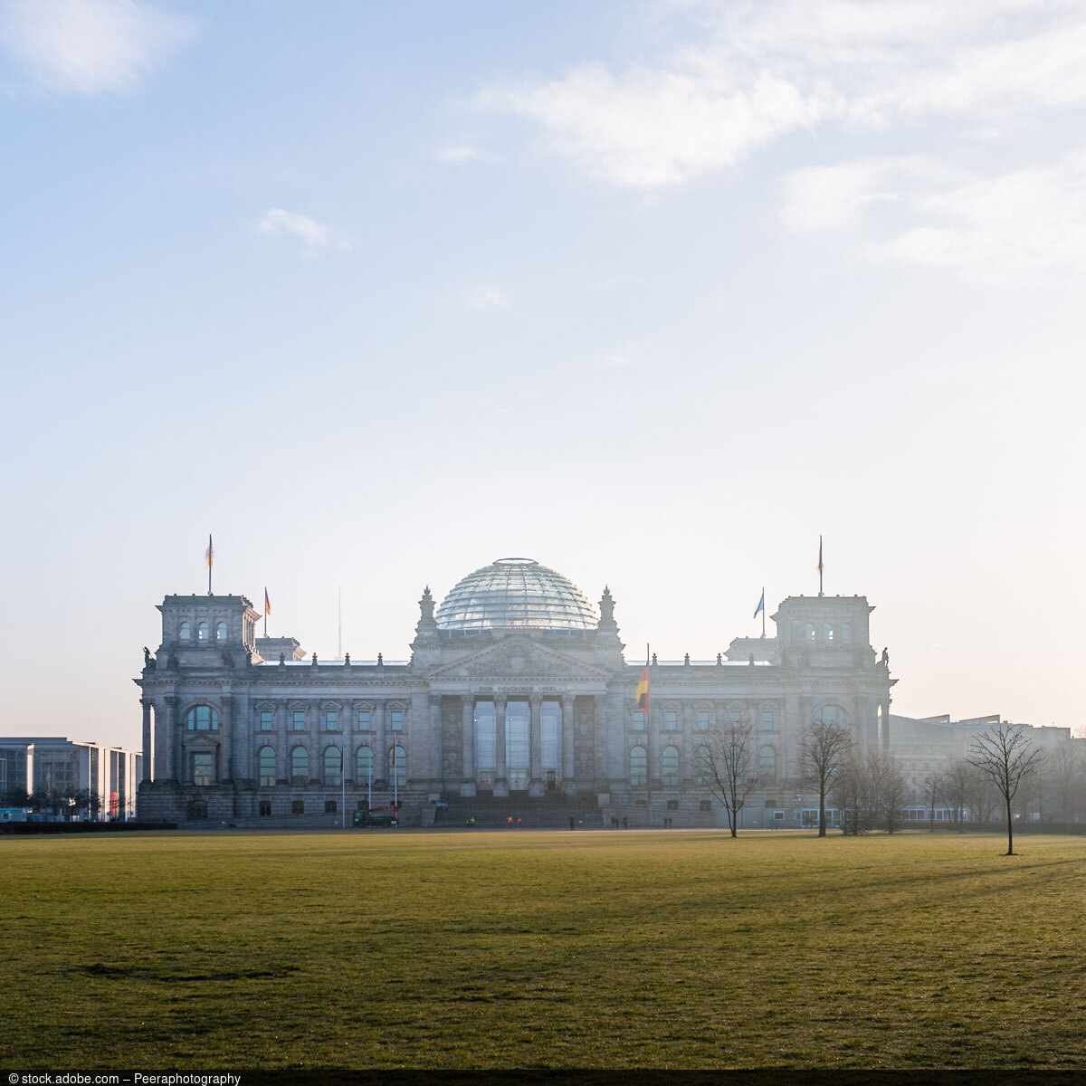 Reichstagsgebäude in Berlin