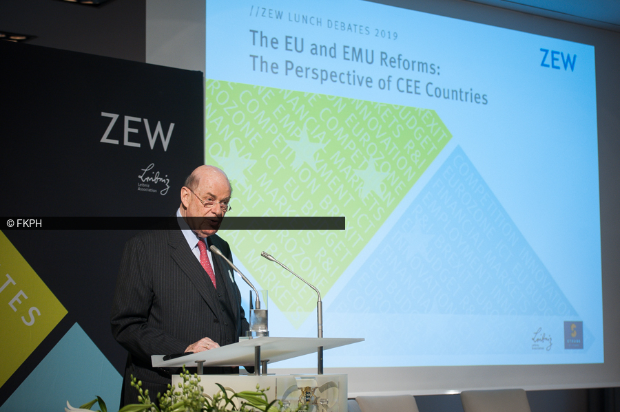 Central and Eastern Europe's view on EU reforms was the topic of the ZEW Lunch Debate in Brussels. 