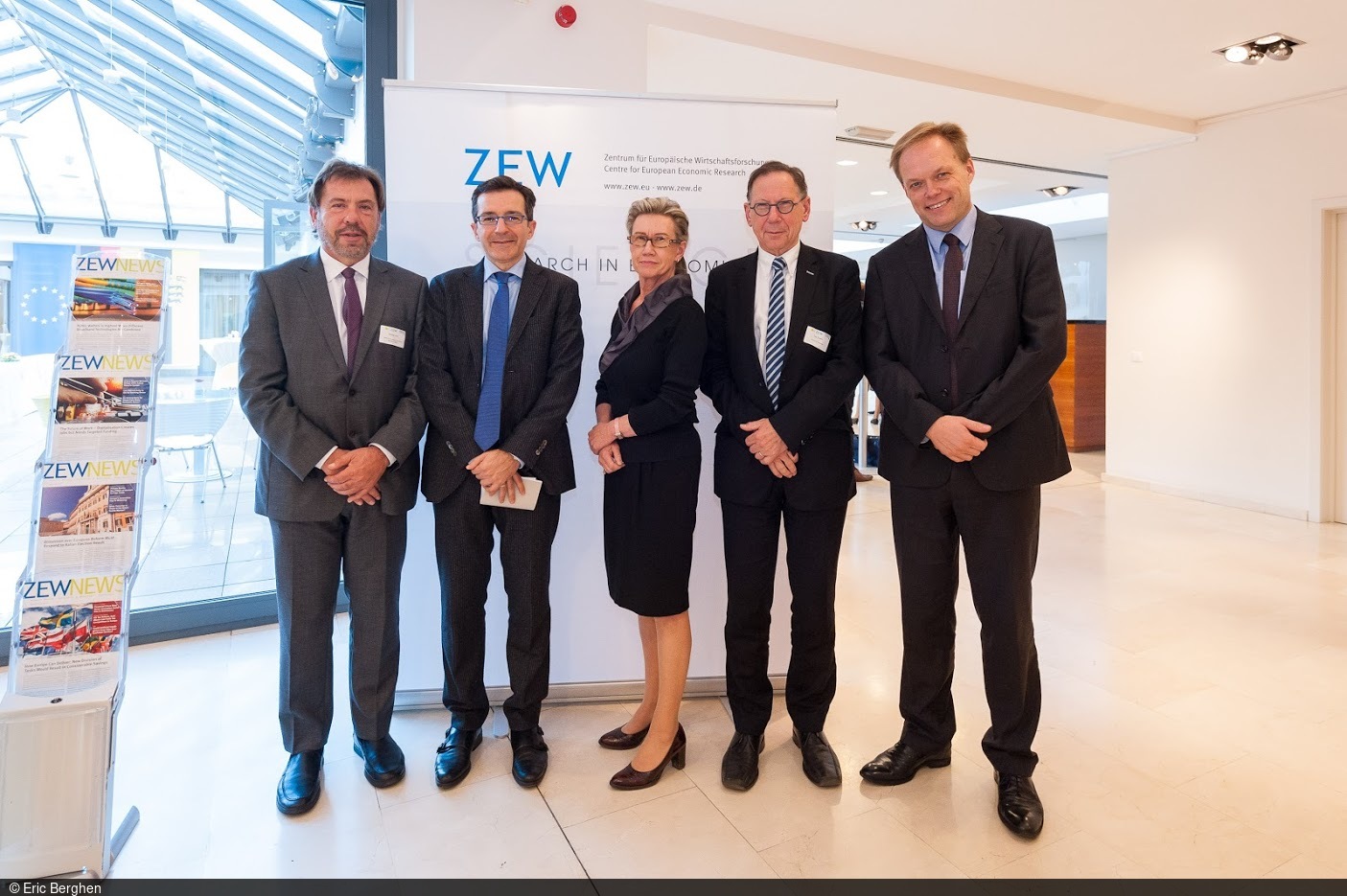 Die Rahmenbedingungen der EU-Forschungsförderung standen im Fokus der ZEW Lunch Debate.