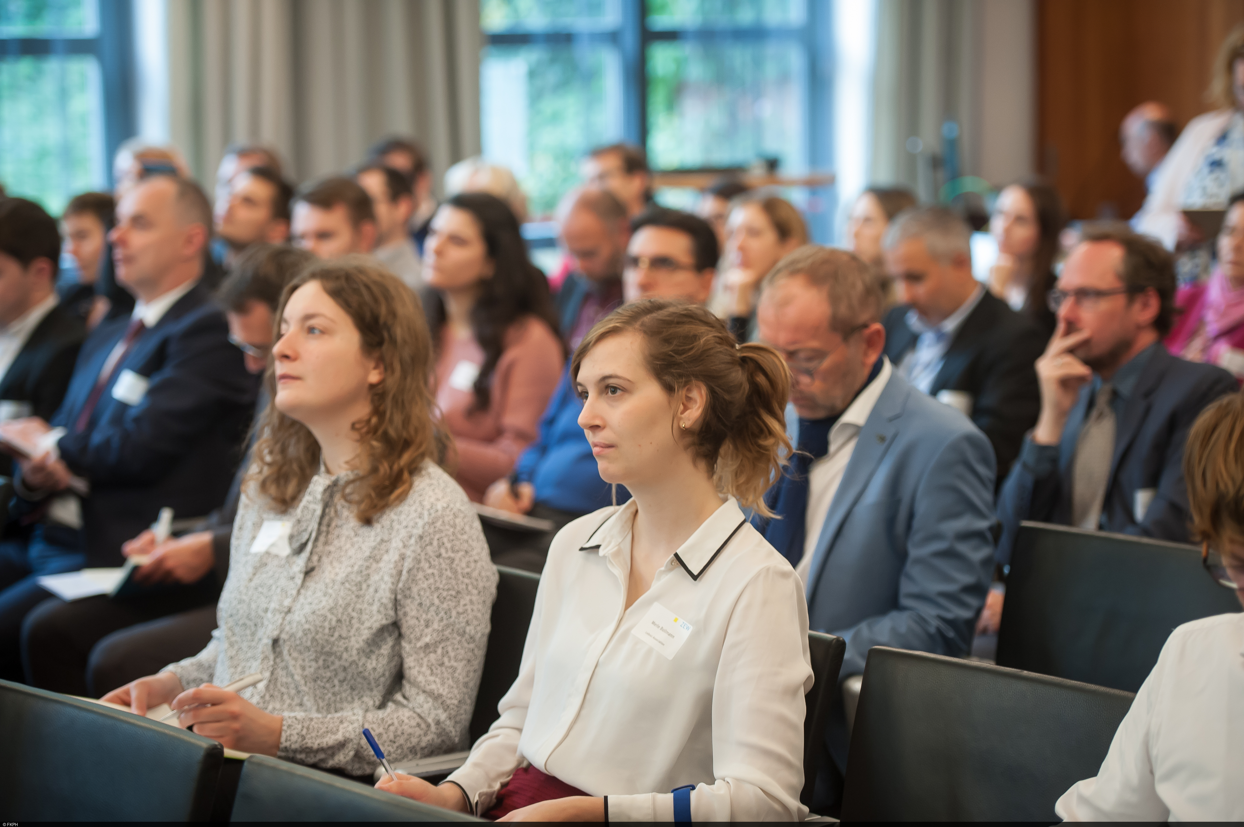 Das Publikum bei der ZEW Lunch Debate über Digitalisierung am Arbeitsplatz