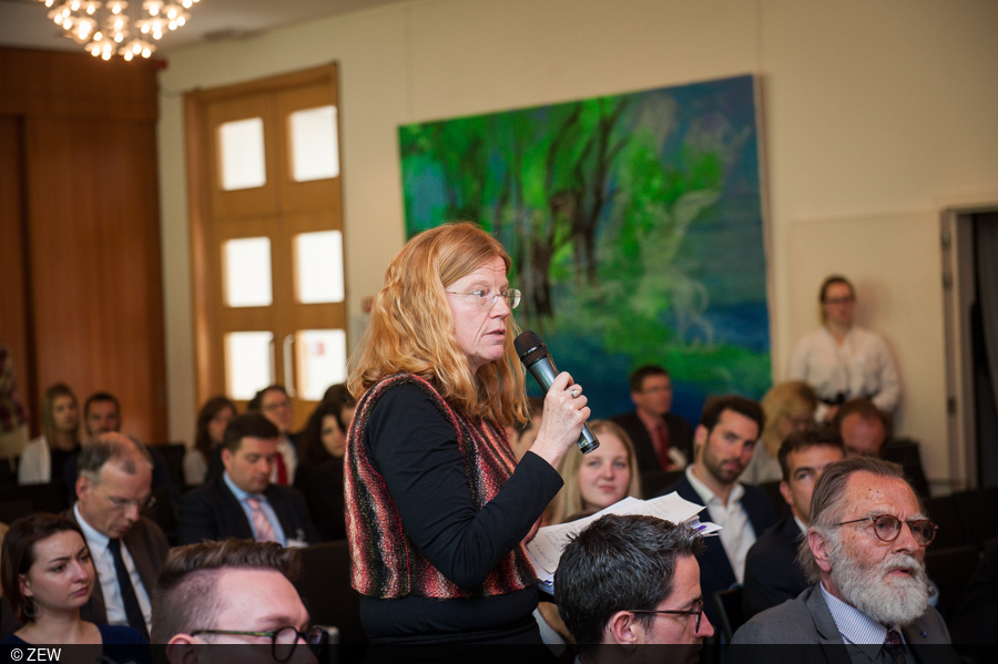 The audience is active in discourse.