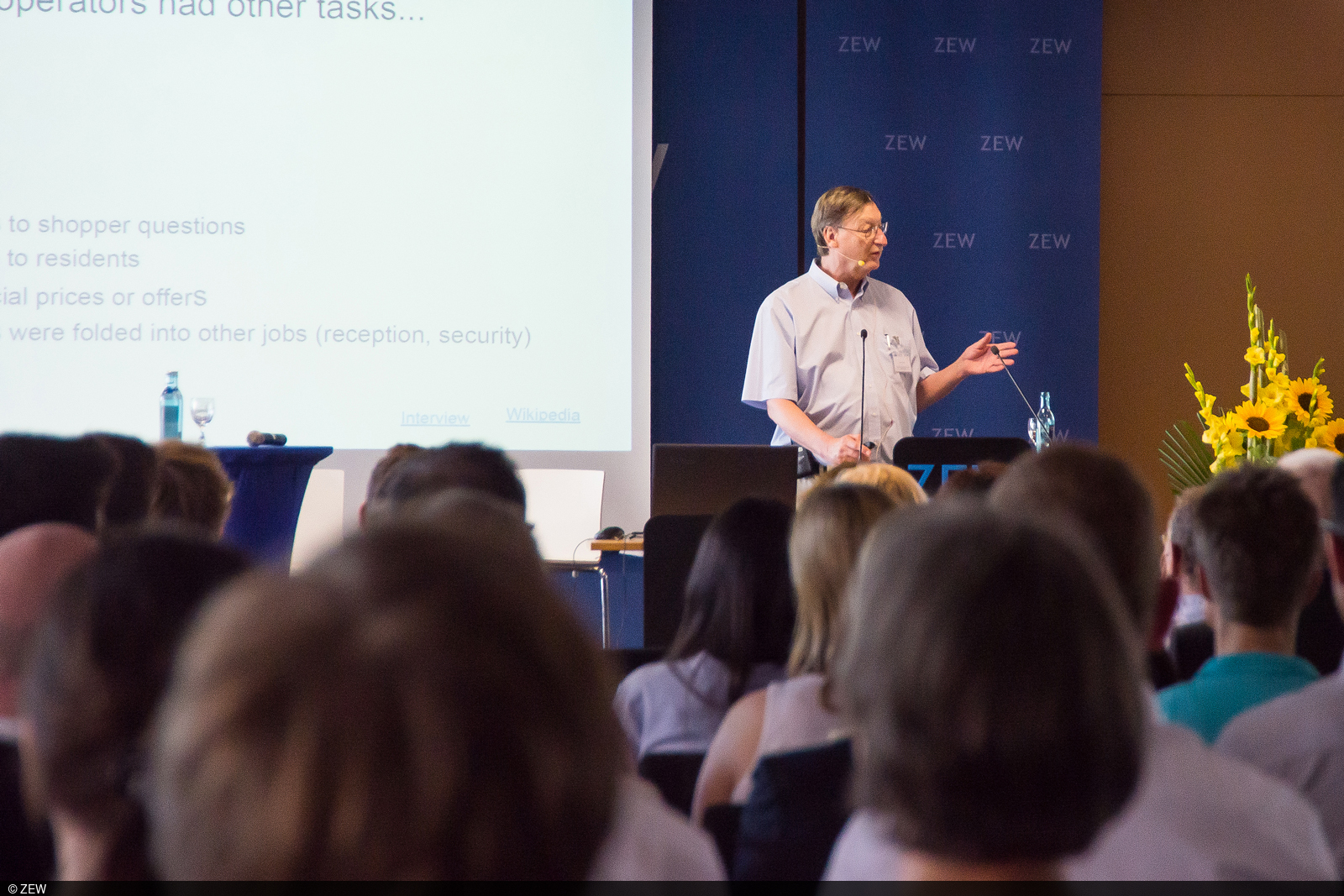 Am ZEW wurde über die wirtschaftliche Rolle von Daten in der Zukunft referiert und diskutiert