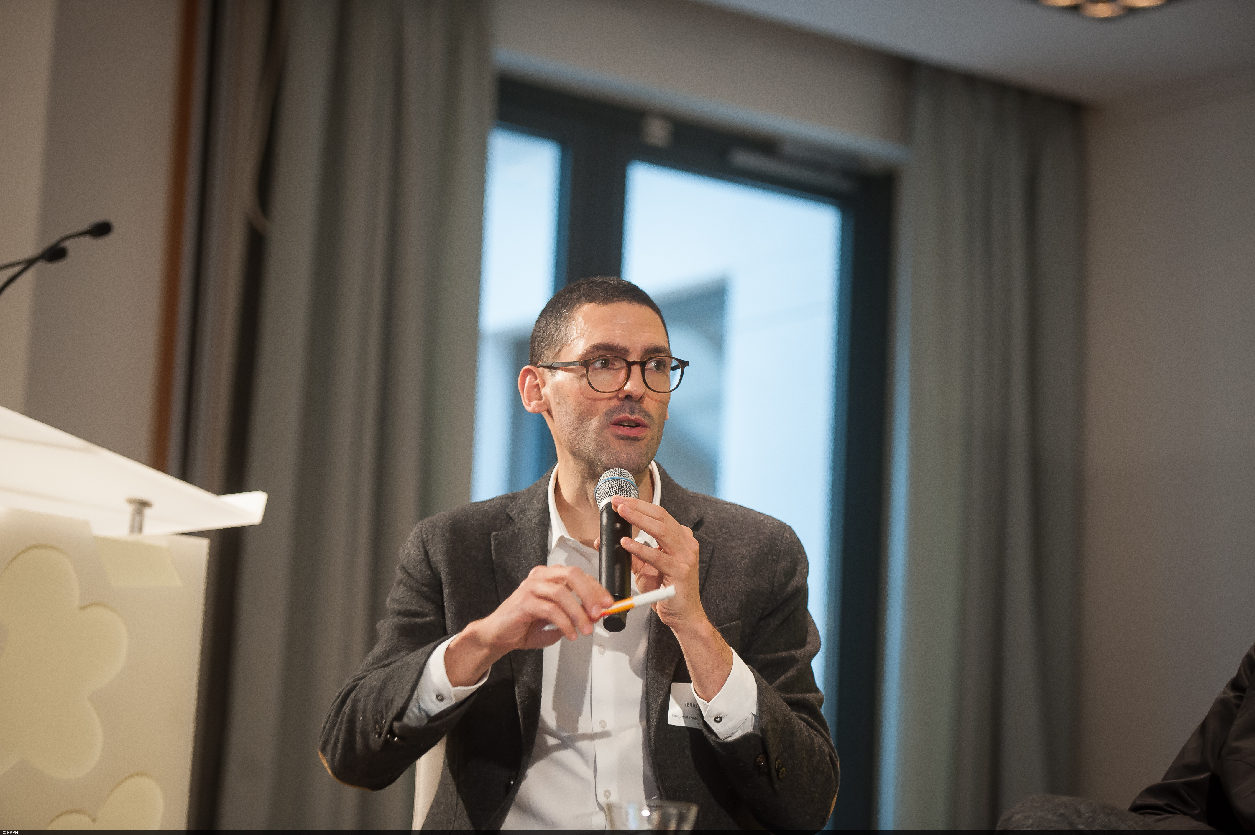 Ignacio Doreste diskutierte bei der ZEW Lunch Debate über Digitalisierung am Arbeitsplatz