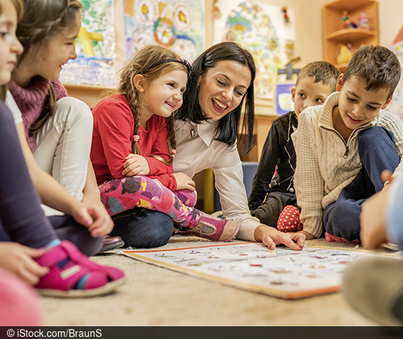 ZEW study proves the positive influence of day-care attendance on the integration of refugee families.