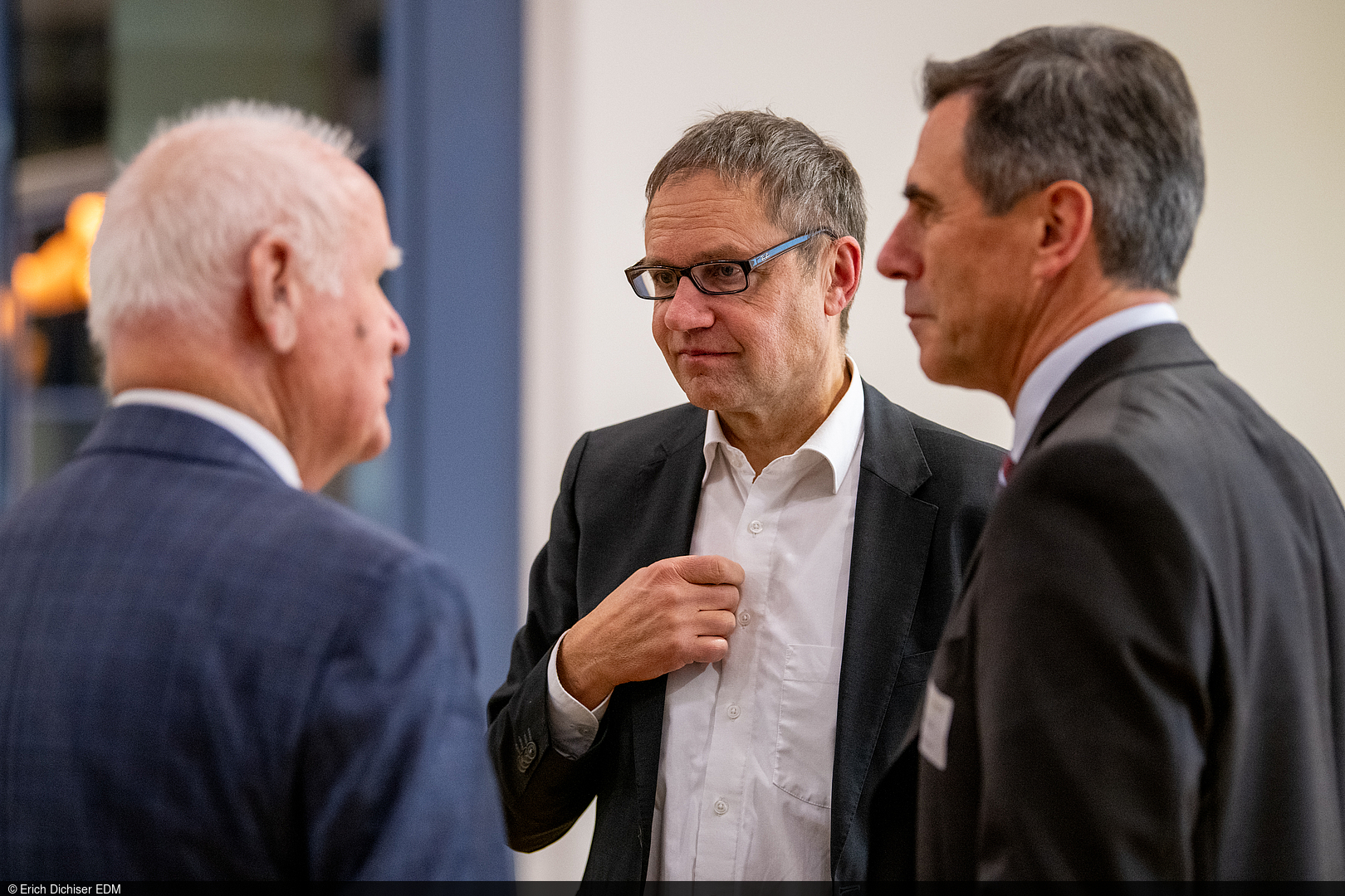Thomas Kohl im Gespräch mit Dr. Manfred Fuchs und Dr. Ralf Krieger