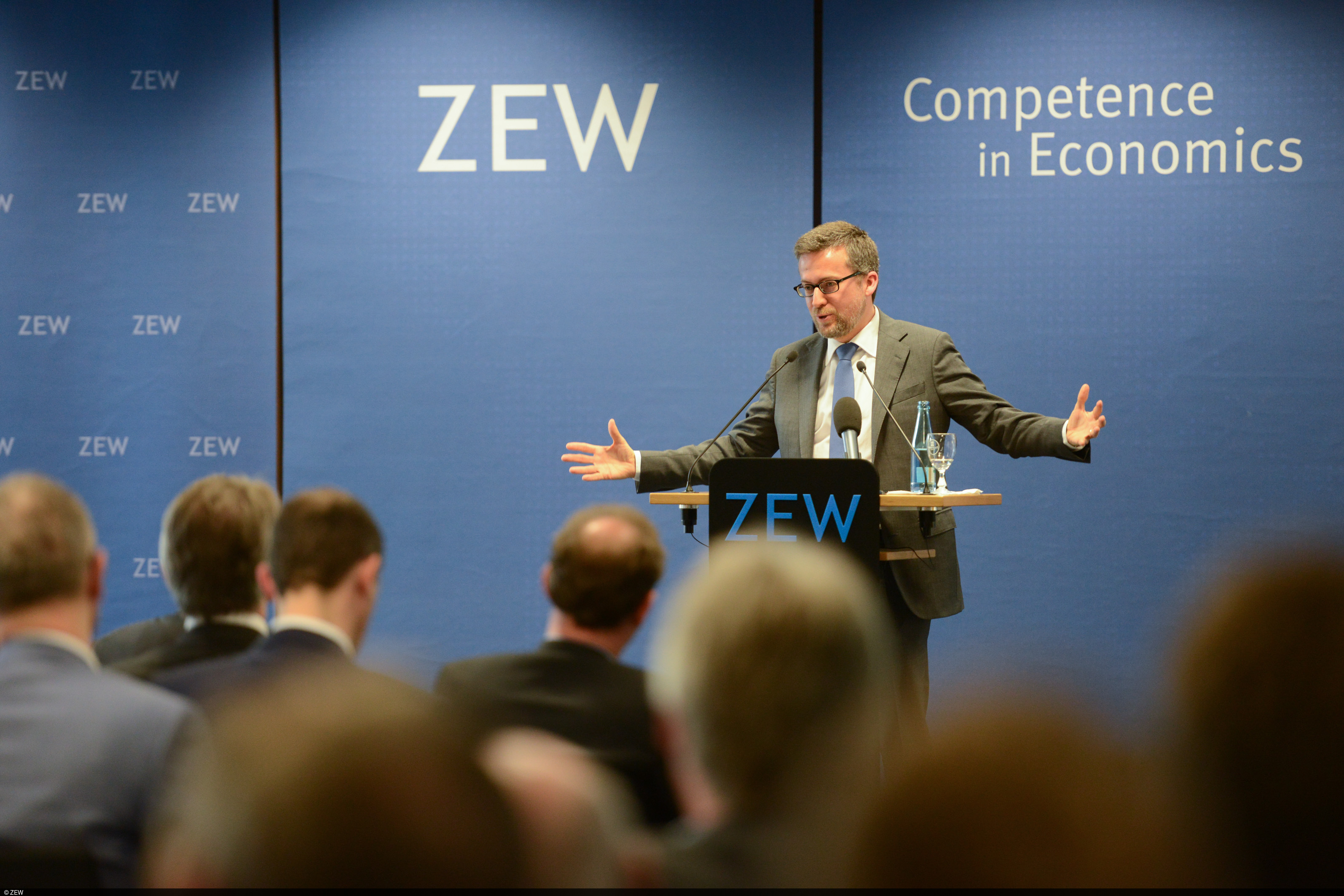 In seinem ZEW-Vortrag macht Carlos Moedas Vorschläge für eine innovativere Wirtschaft in der EU.