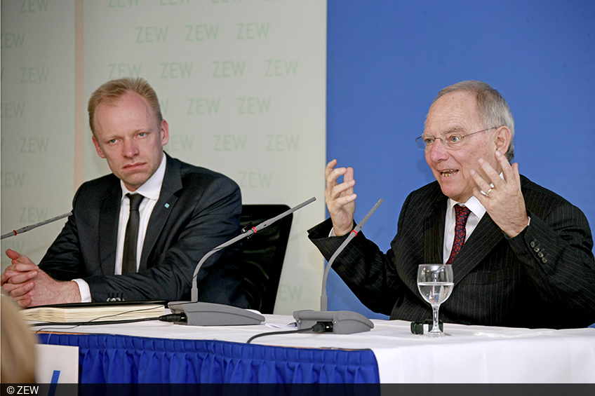 Dr. Wolfgang Schäuble sprach am ZEW über die EU