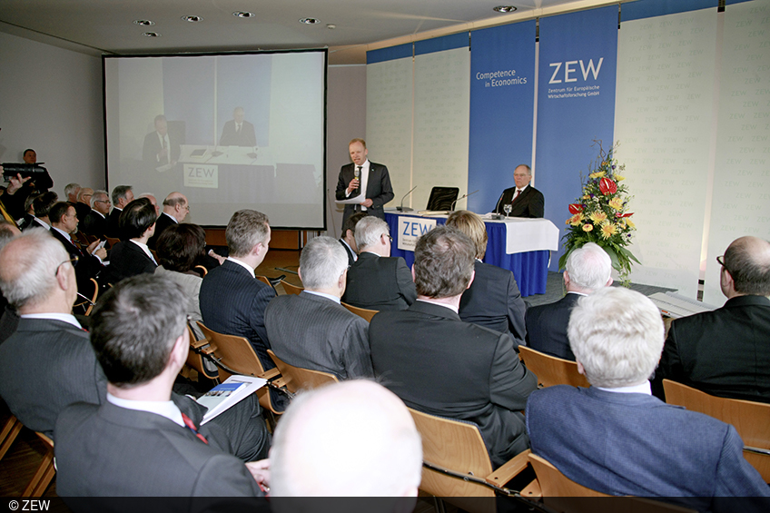 Dr. Wolfgang Schäuble sprach am ZEW über die EU