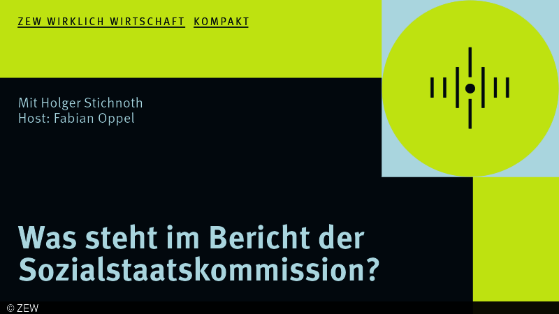 Hintergrundbild für Player des ZEW-Podcasts zum Bericht der Sozialstaatskommission