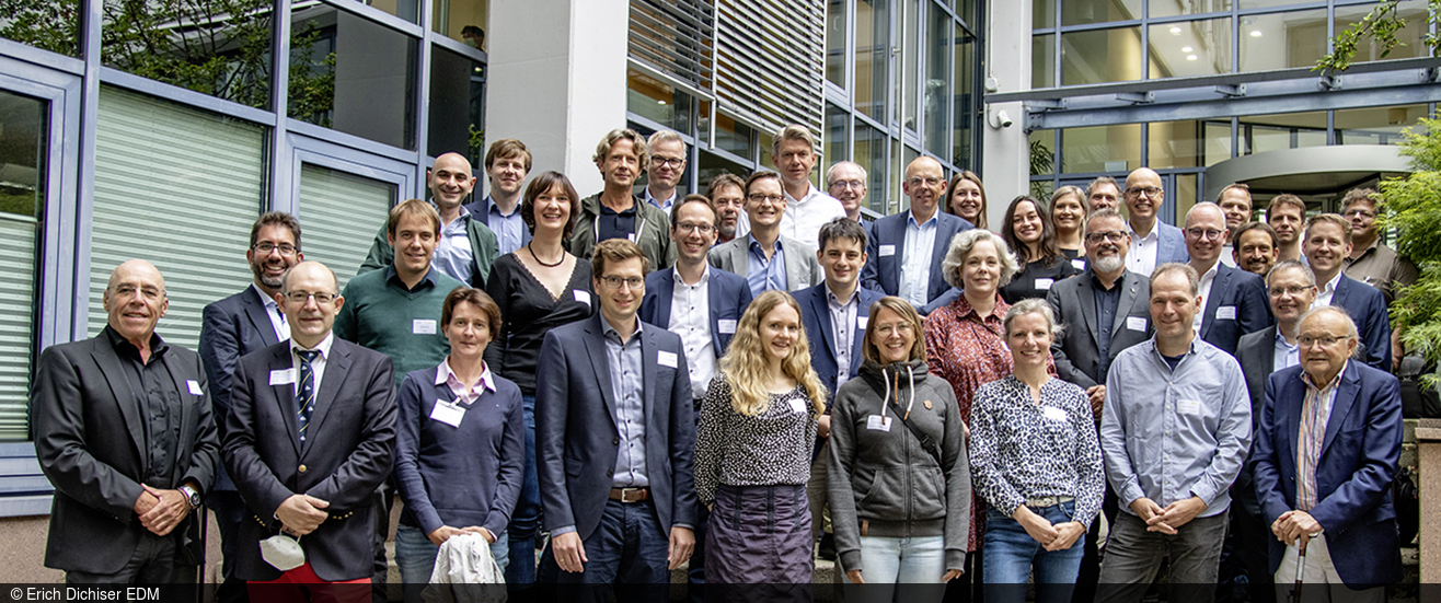 Group photo of the ZEW Alumni in Mannheim