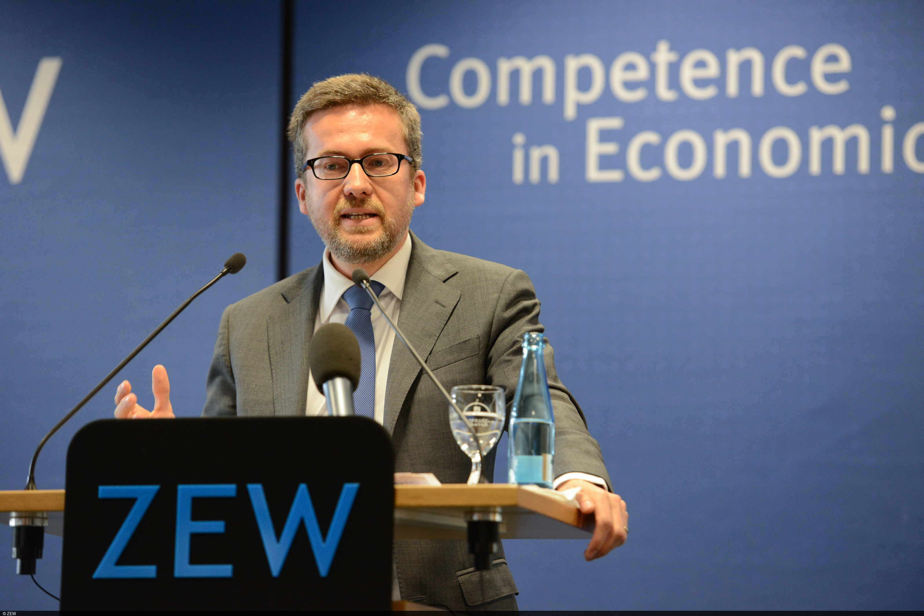 In seinem ZEW-Vortrag macht Carlos Moedas Vorschläge für eine innovativere Wirtschaft in der EU.