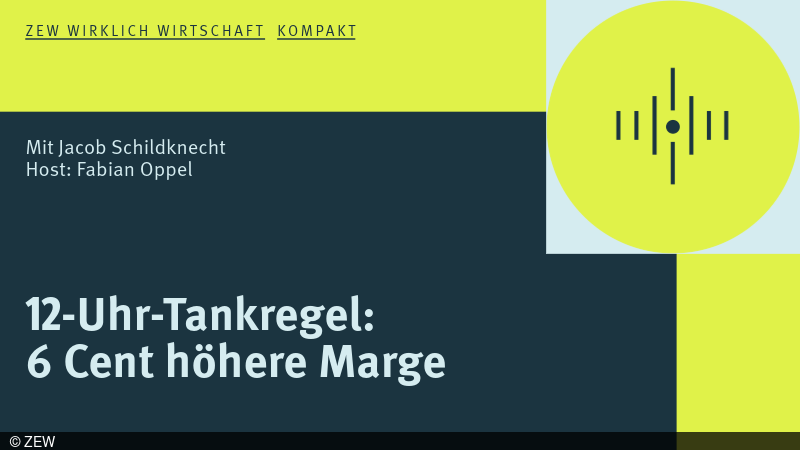 [Translate to English:] Neue Podcast Folge ZEW Wirklich Wirtschaft mit Jacob Schildknecht 