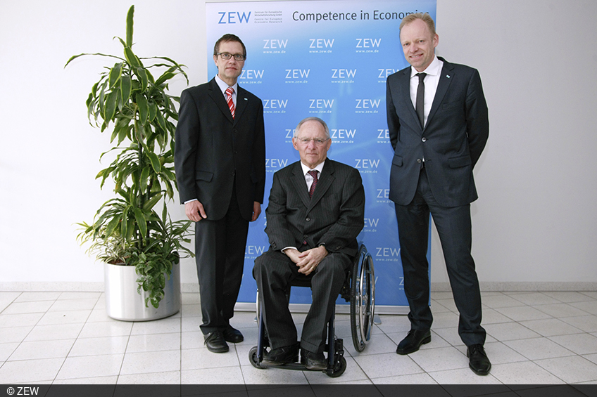 Dr. Wolfgang Schäuble sprach am ZEW über die EU